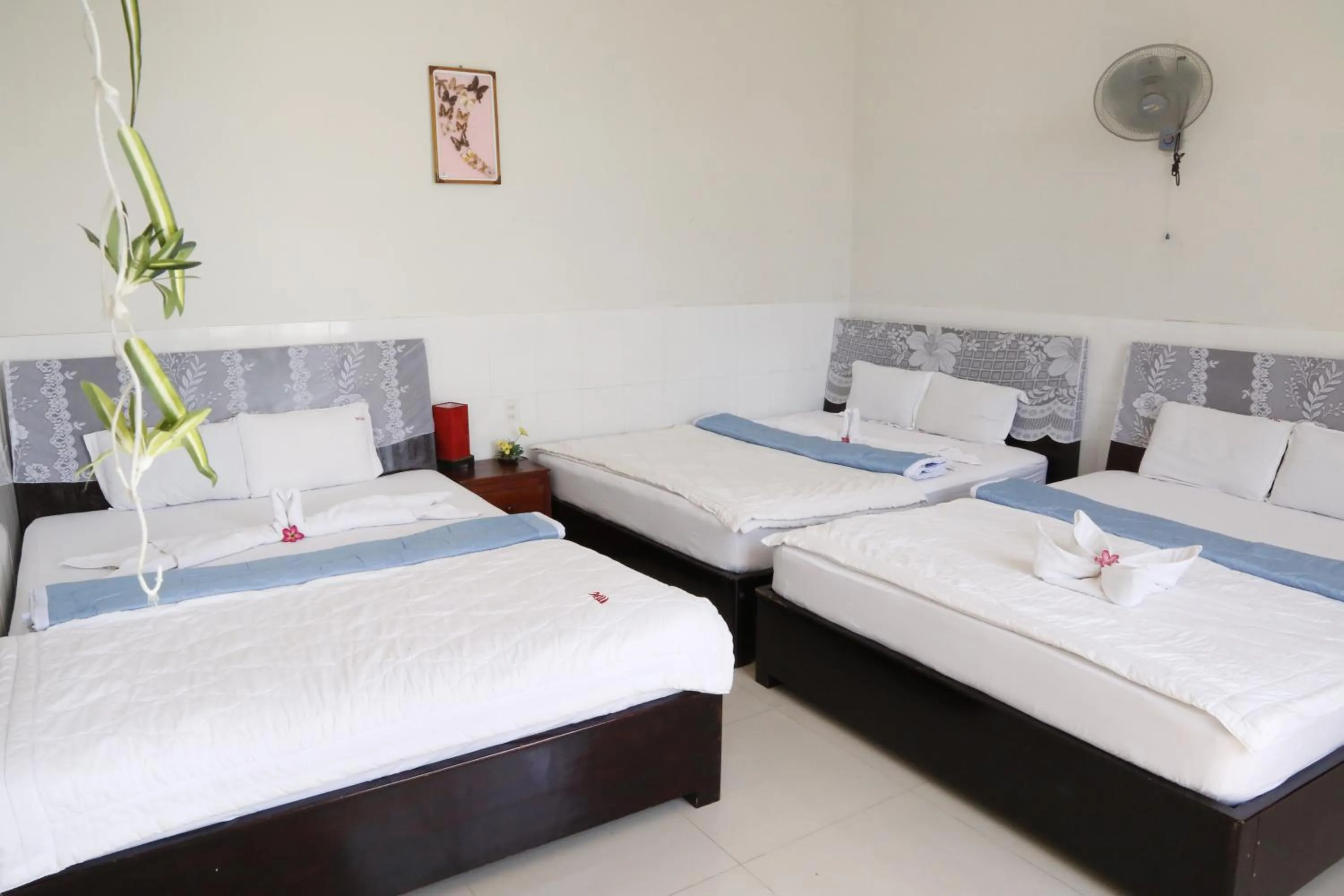 Bed in Minh Hung Hotel