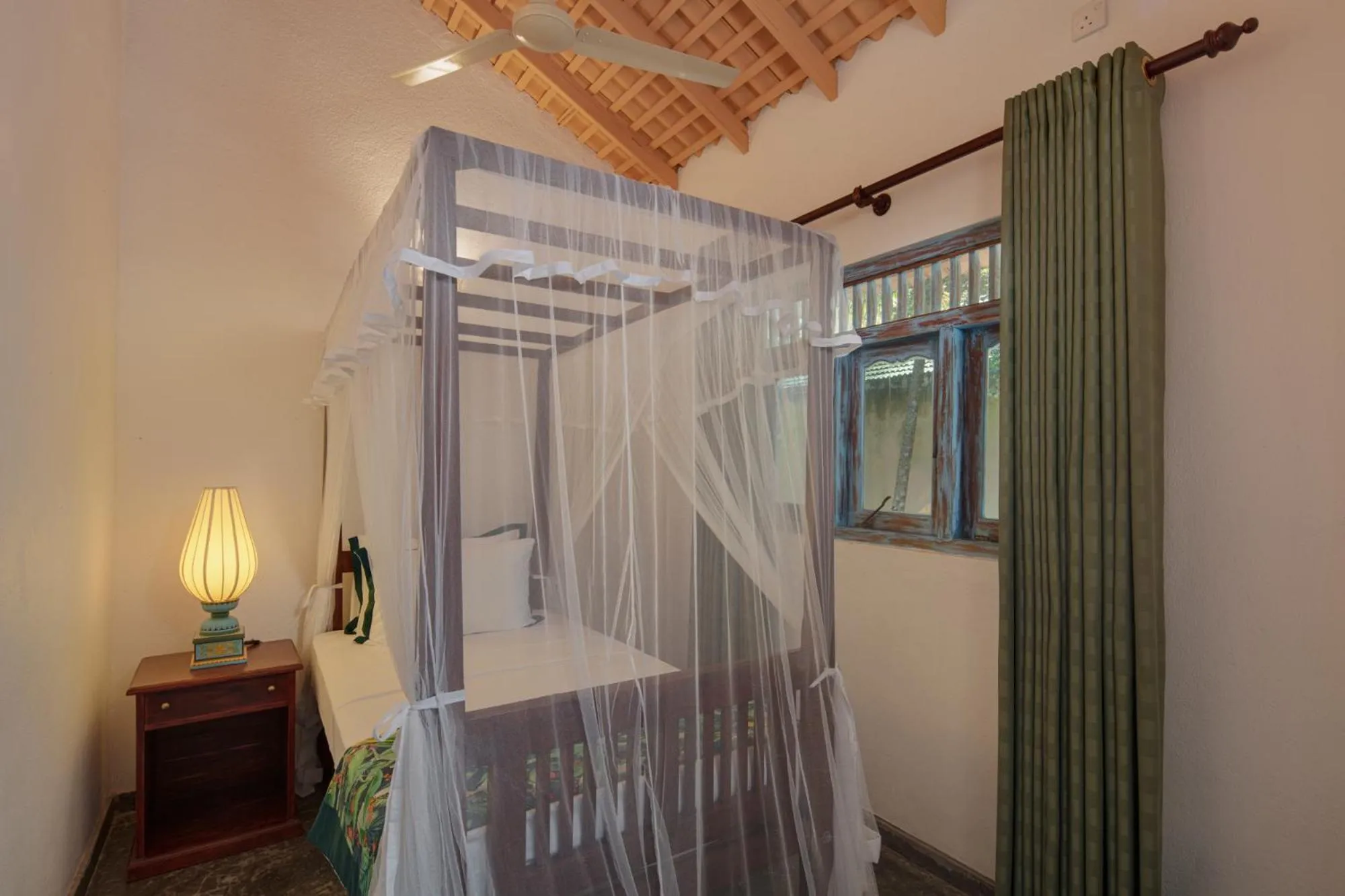 Bedroom, Bed in Green Escape Unawatuna