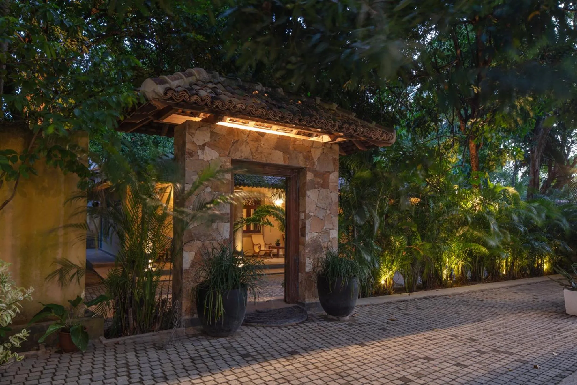 Facade/entrance in Green Escape Unawatuna