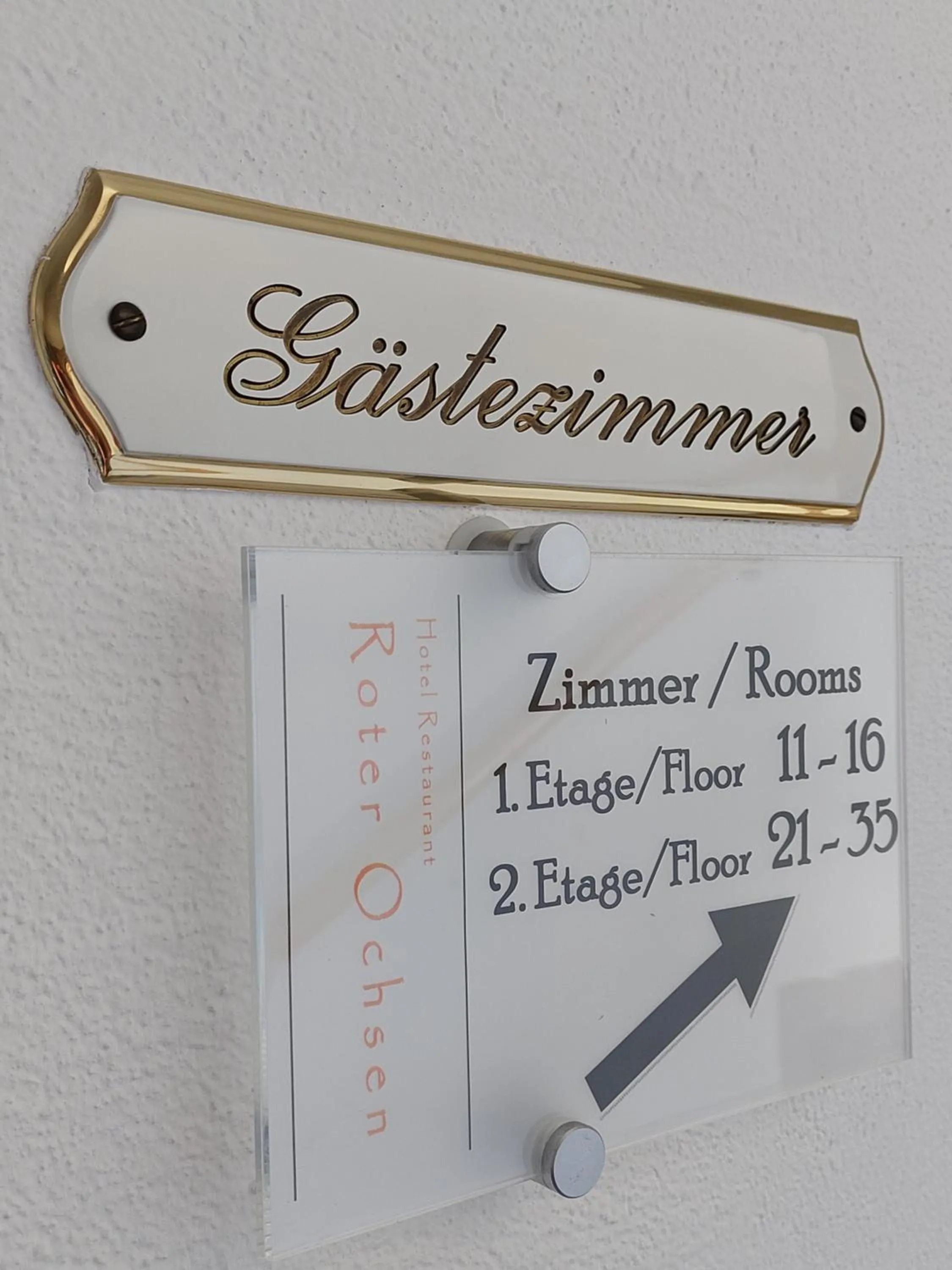 Property building in Hotel-Restaurant Roter Ochsen