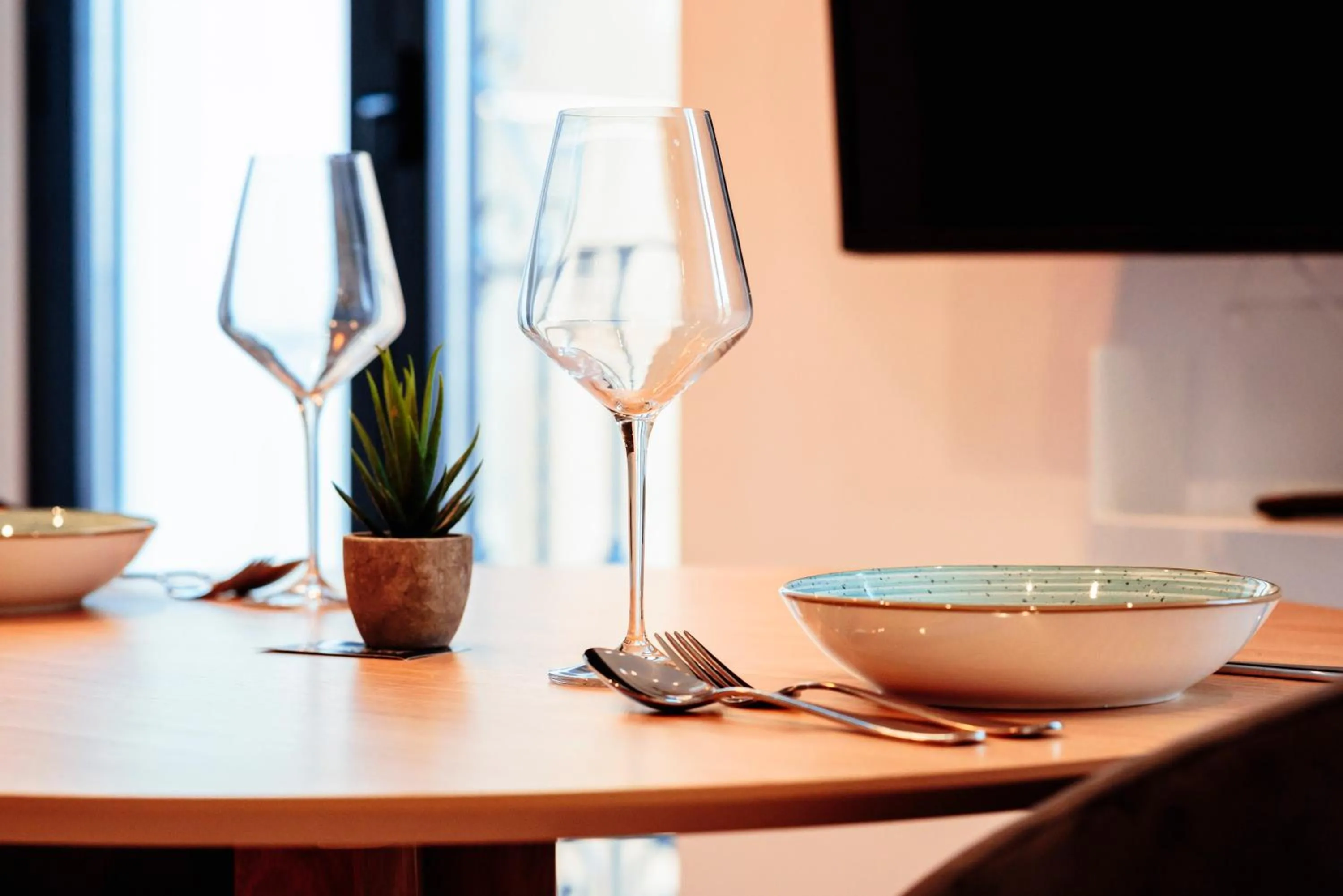 Dining area in Apartamentos Plaza de España 6