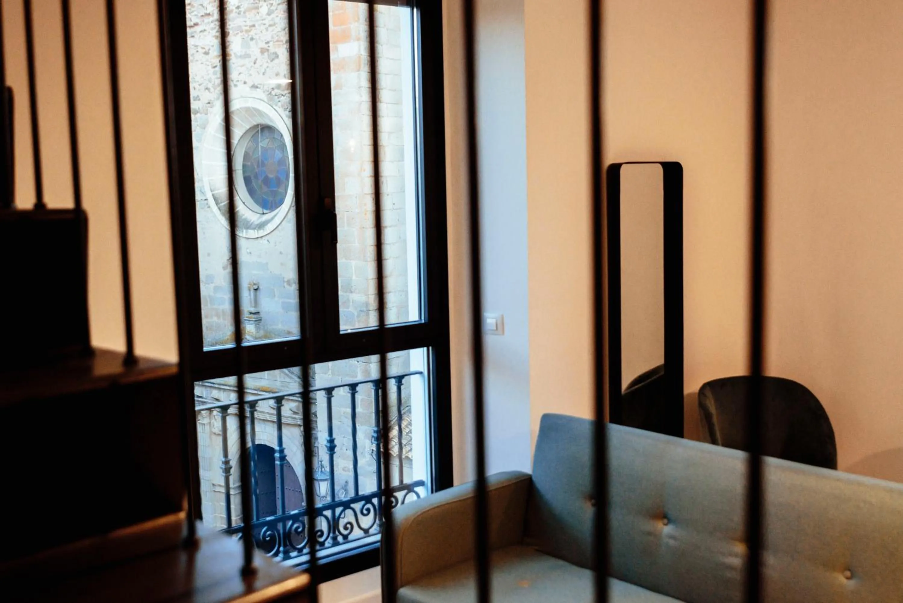 Living room in Apartamentos Plaza de España 6