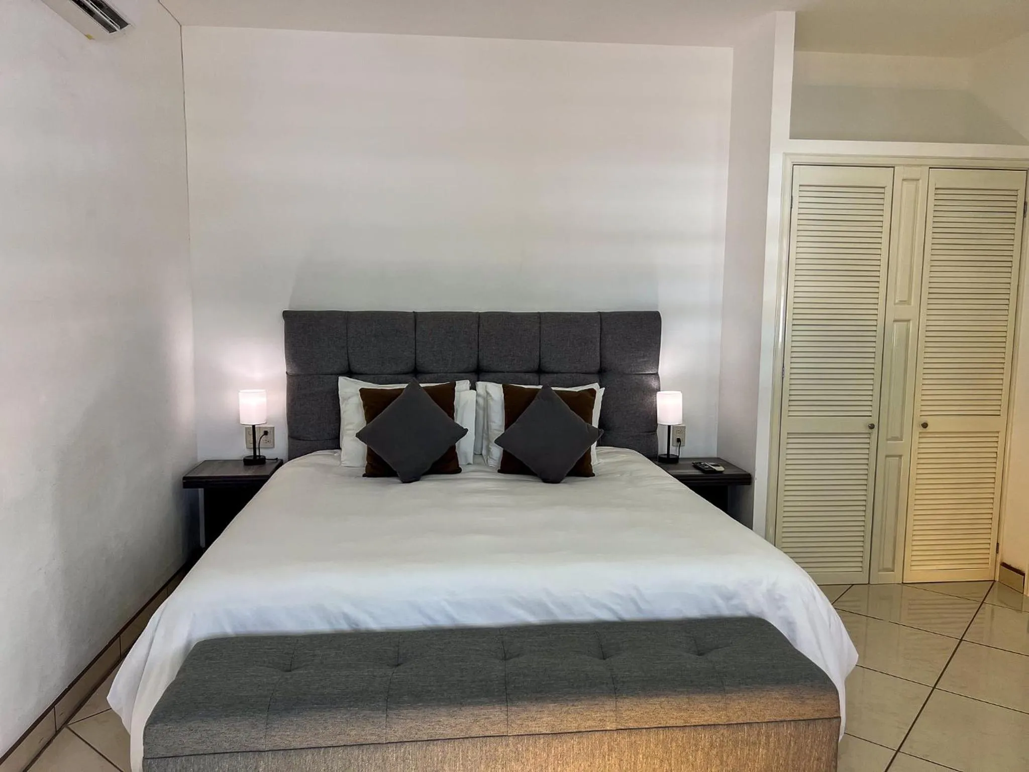 Bed in VILLAS EL ENCANTO