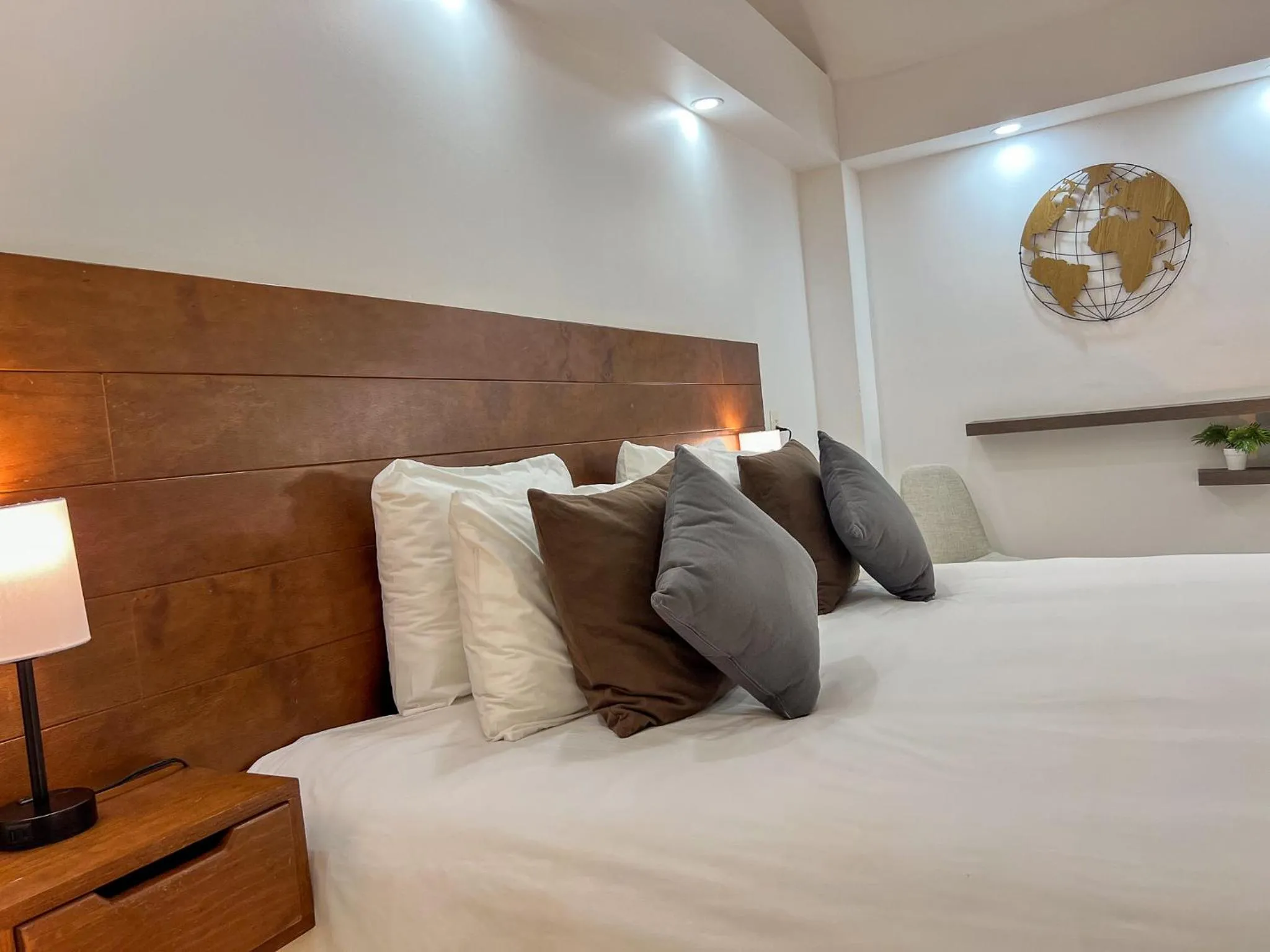 Bed in VILLAS EL ENCANTO