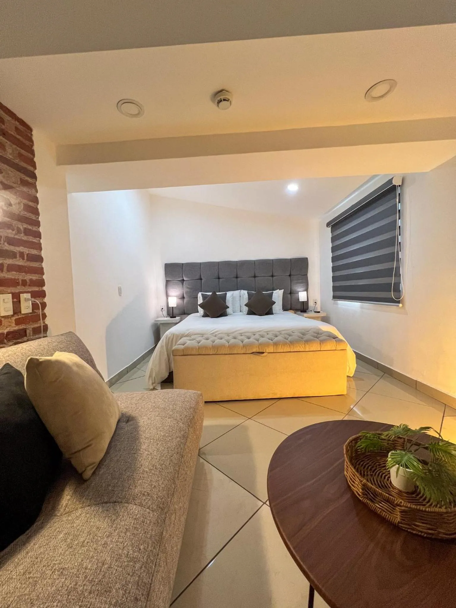 Bed in VILLAS EL ENCANTO