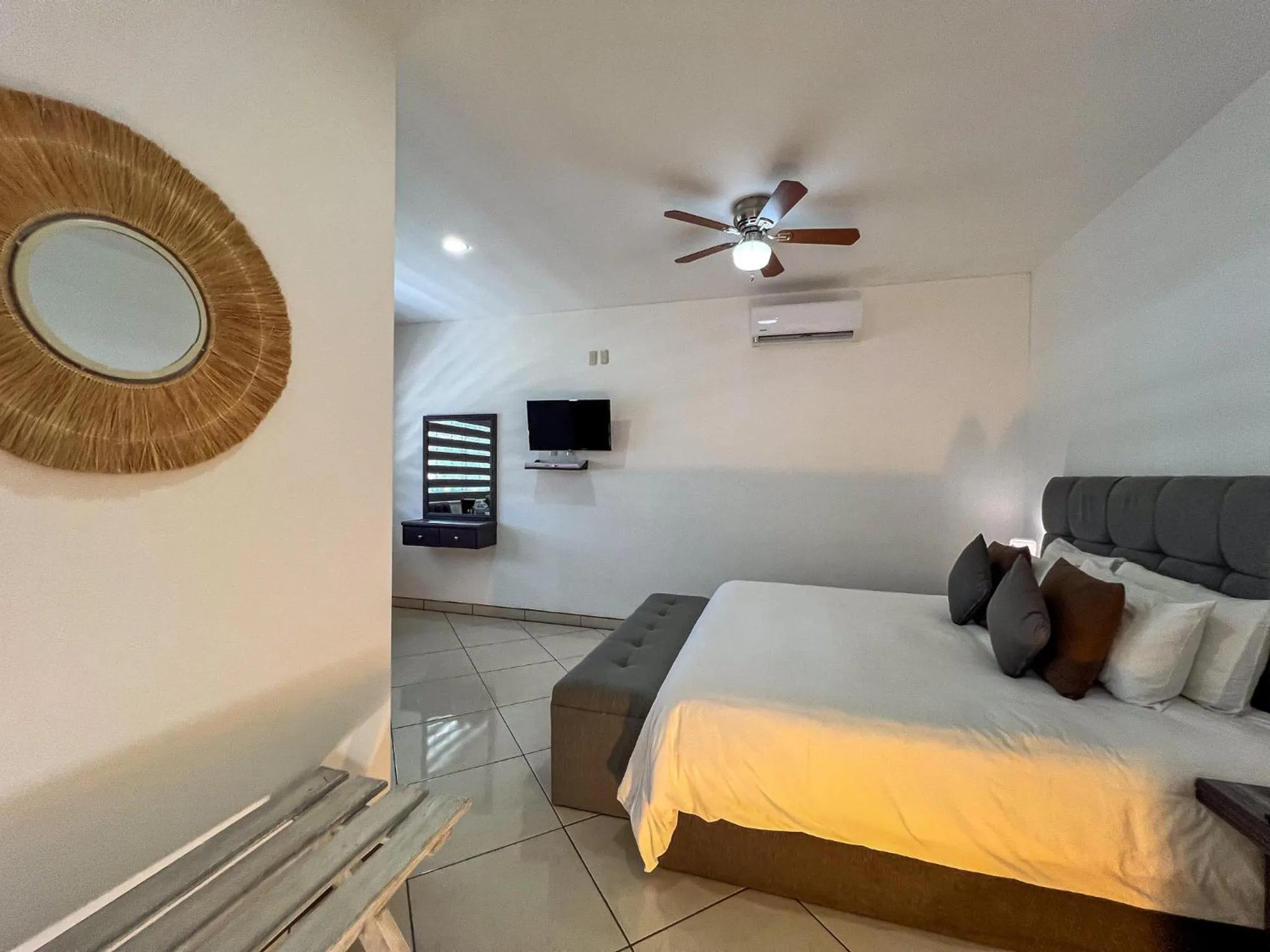 Bed in VILLAS EL ENCANTO