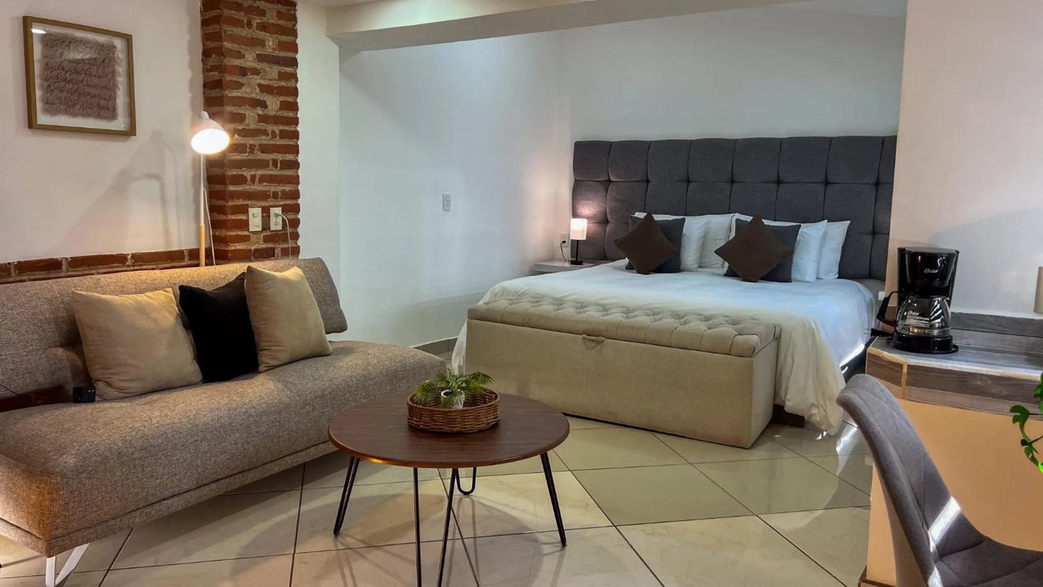 Bed in VILLAS EL ENCANTO