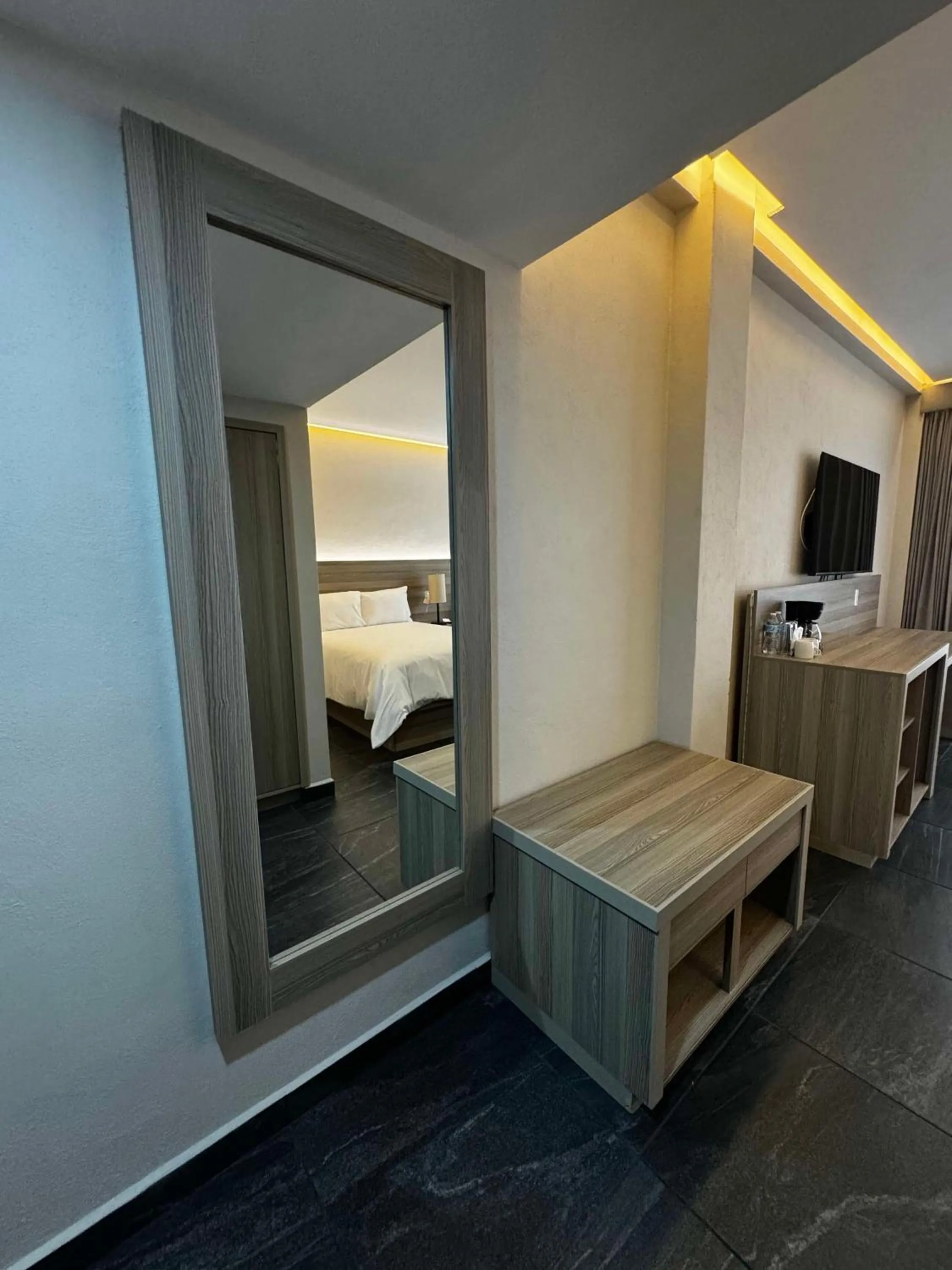 TV and multimedia, Bed in VILLAS EL ENCANTO