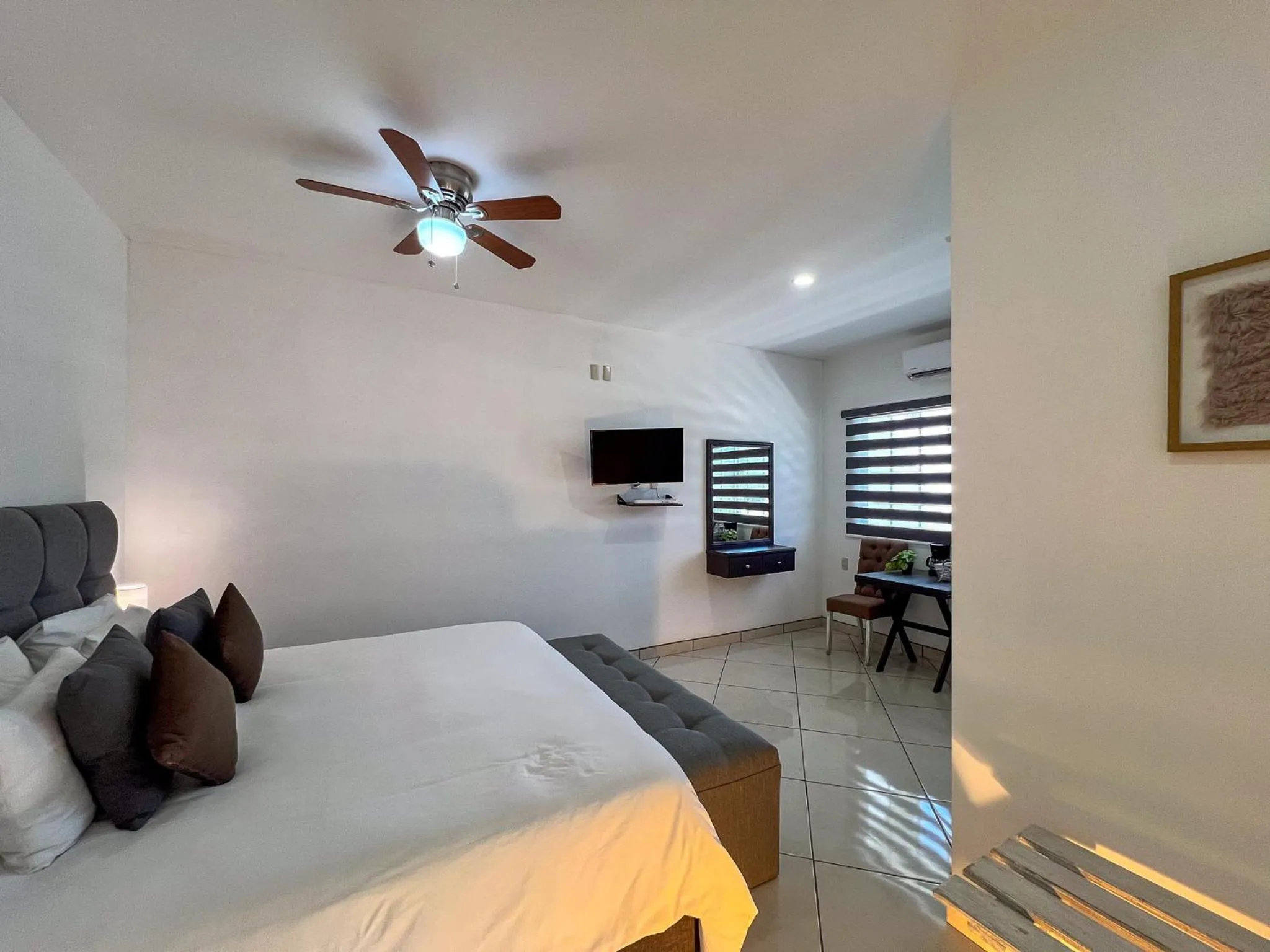 Bed in VILLAS EL ENCANTO