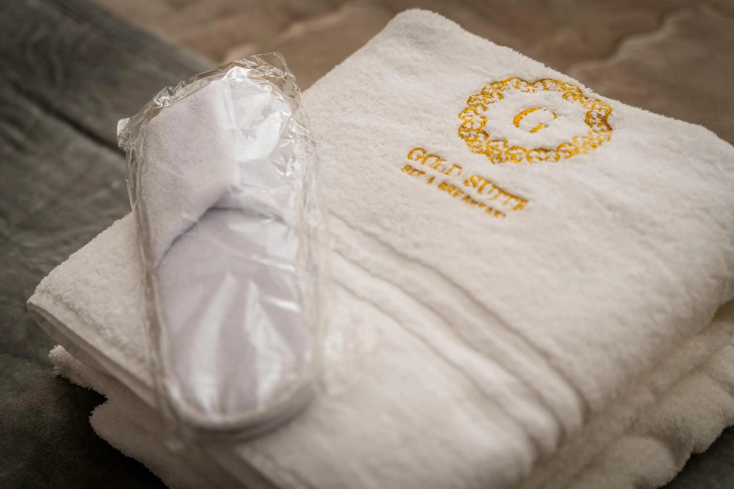 towels in Gold Suite B&B