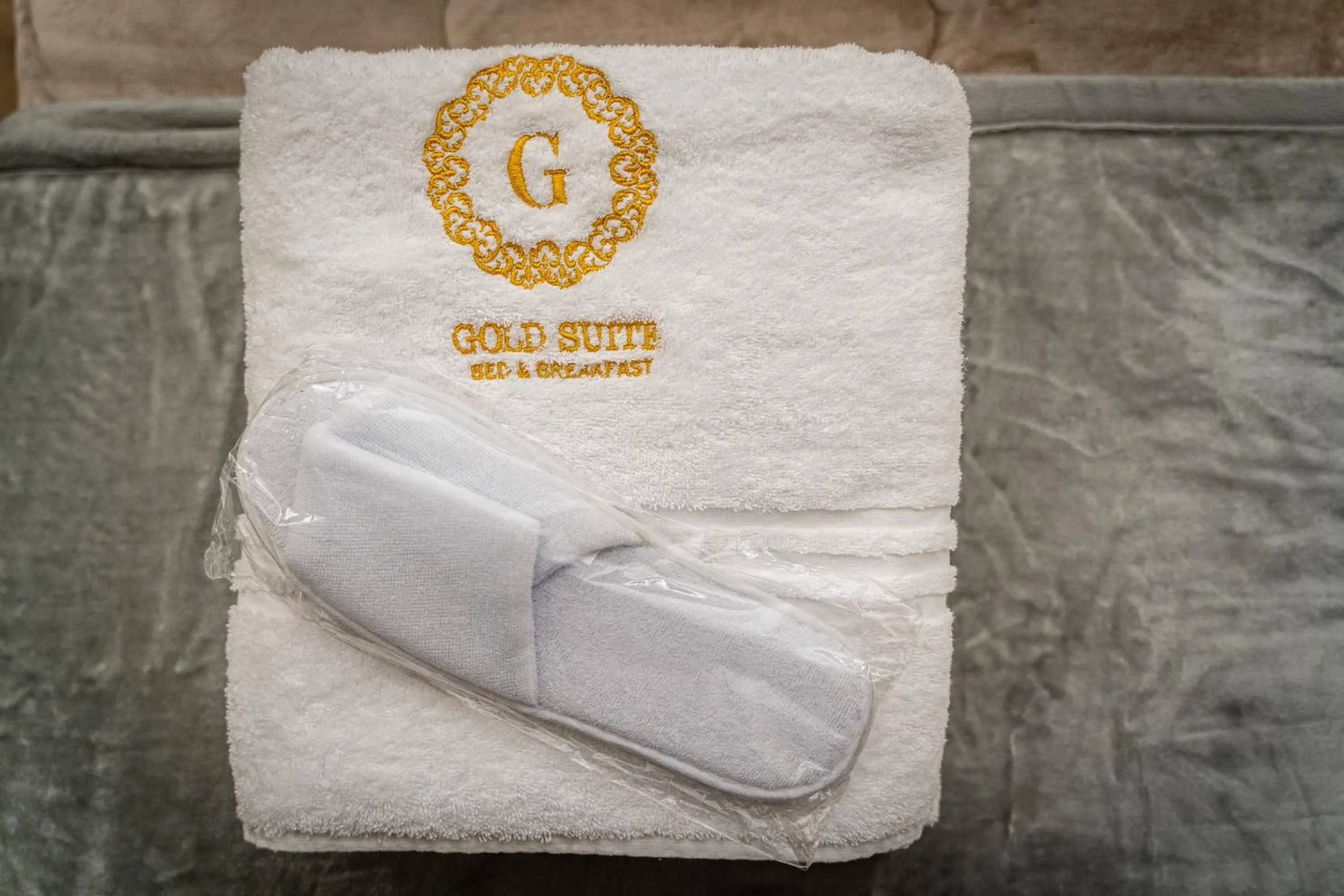 towels in Gold Suite B&B