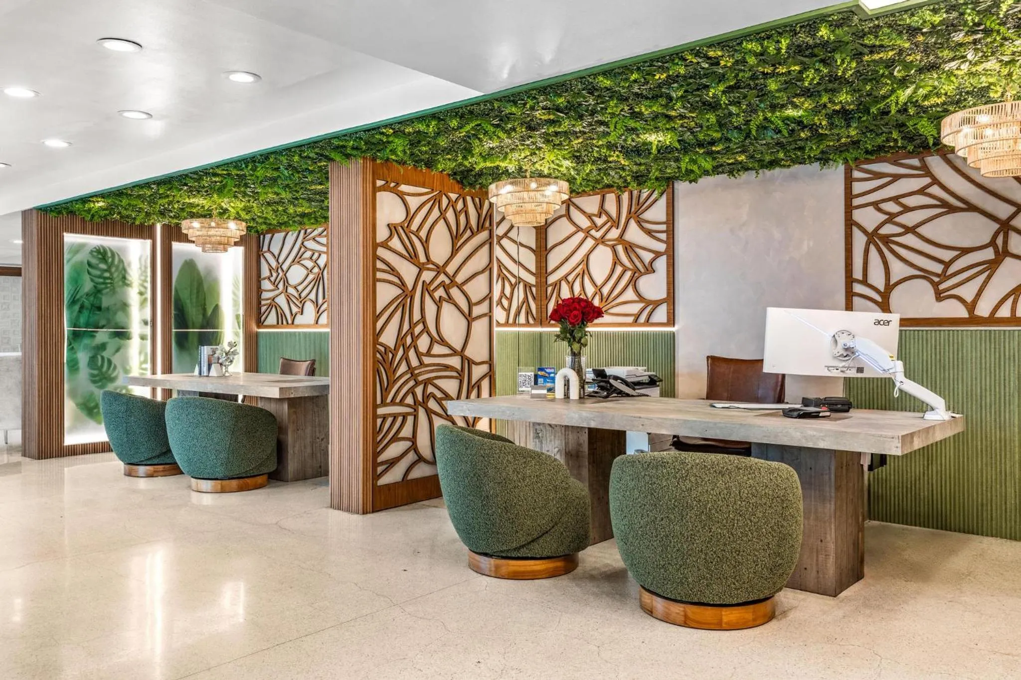 Lobby or reception in Hotel Ocean