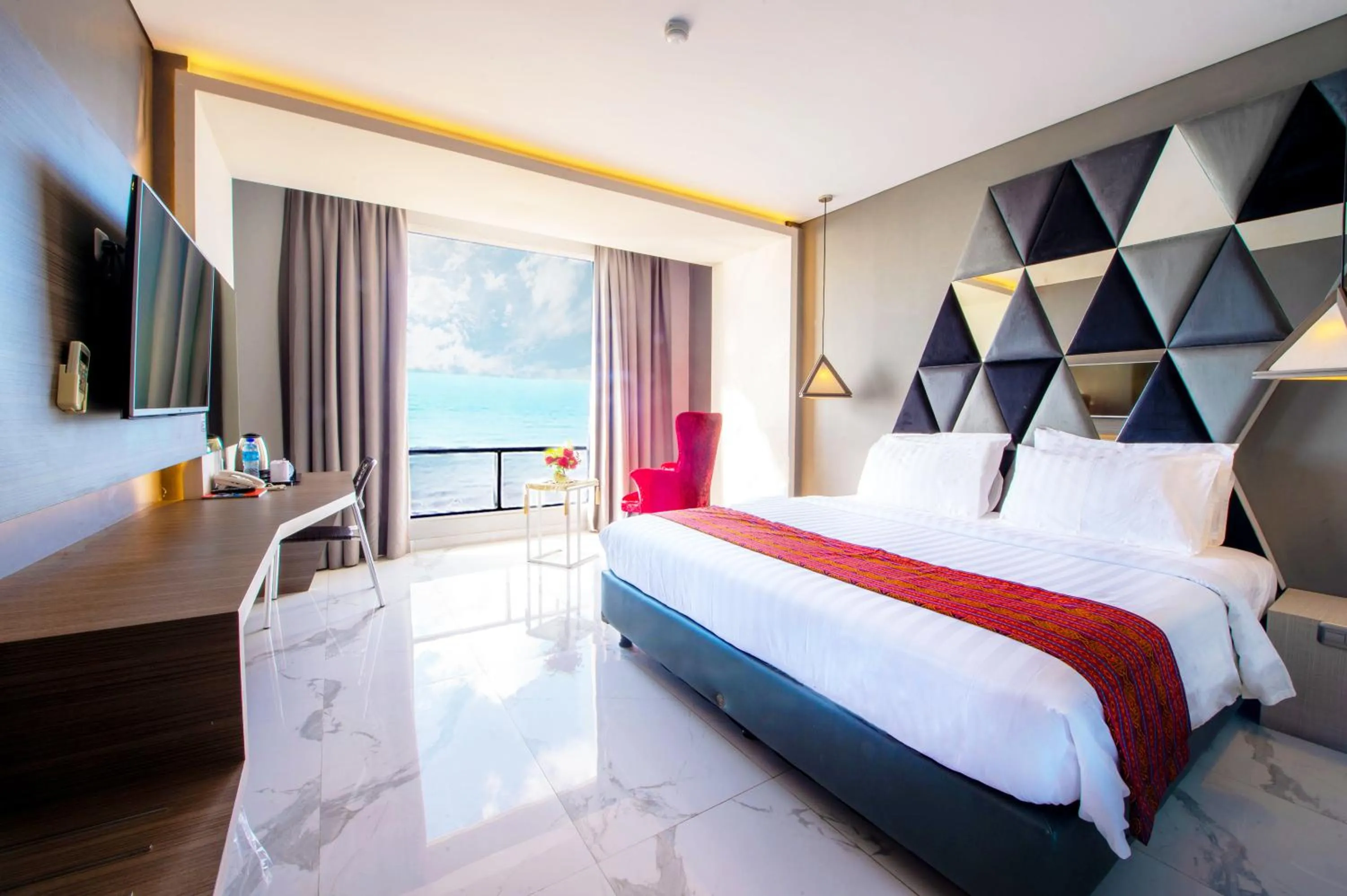 View (from property/room), Bed in Swiss-Belcourt Kupang