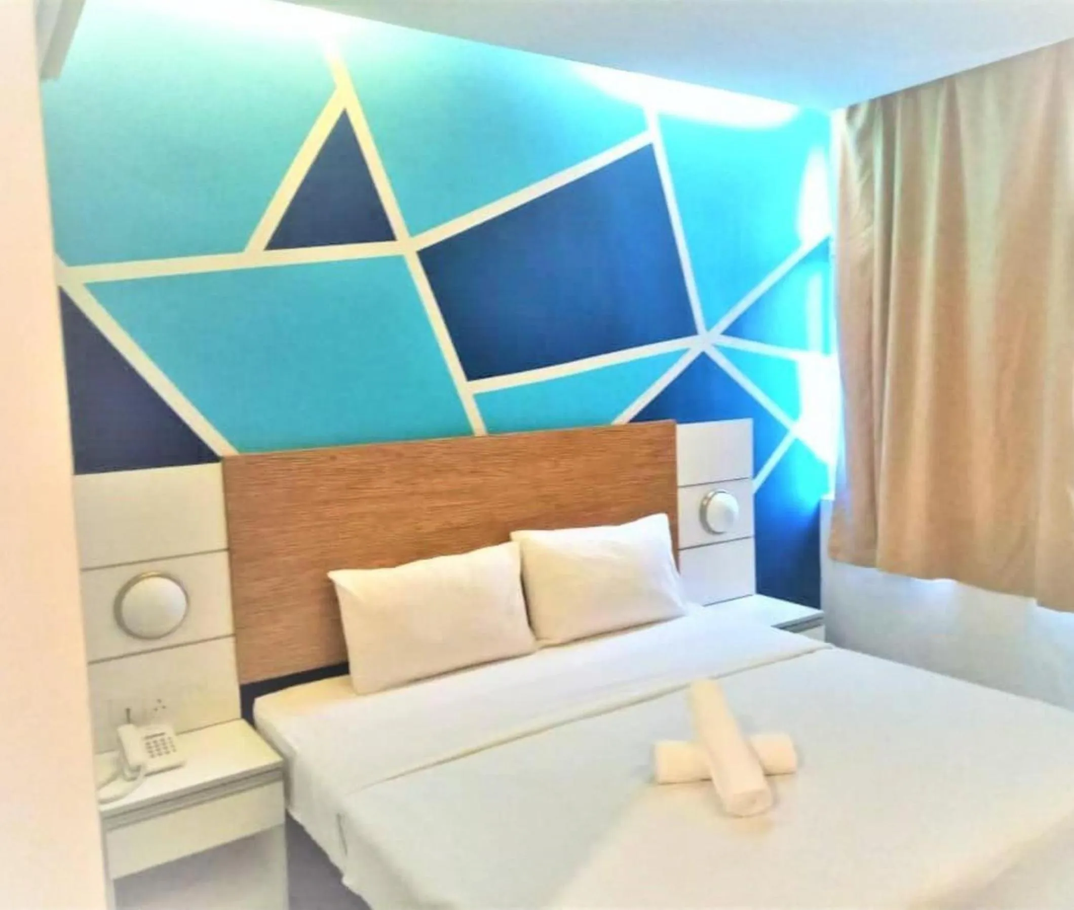 Bed in BANGI BUSINESS Hotel