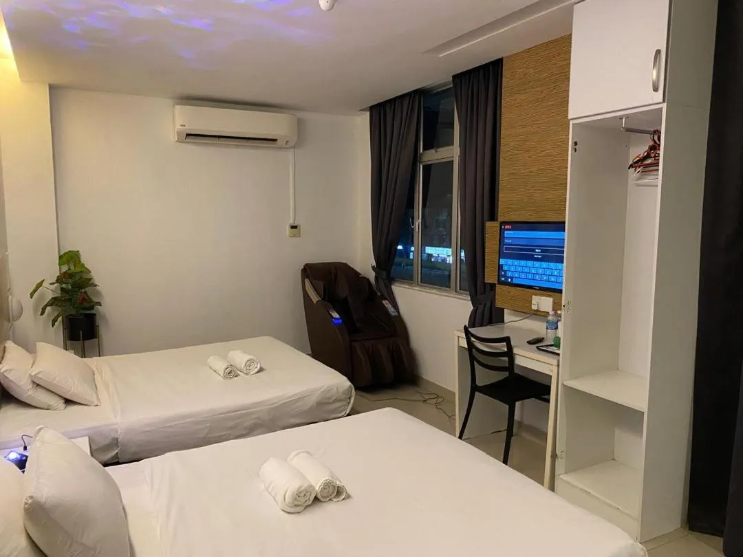 Bed in BANGI BUSINESS Hotel