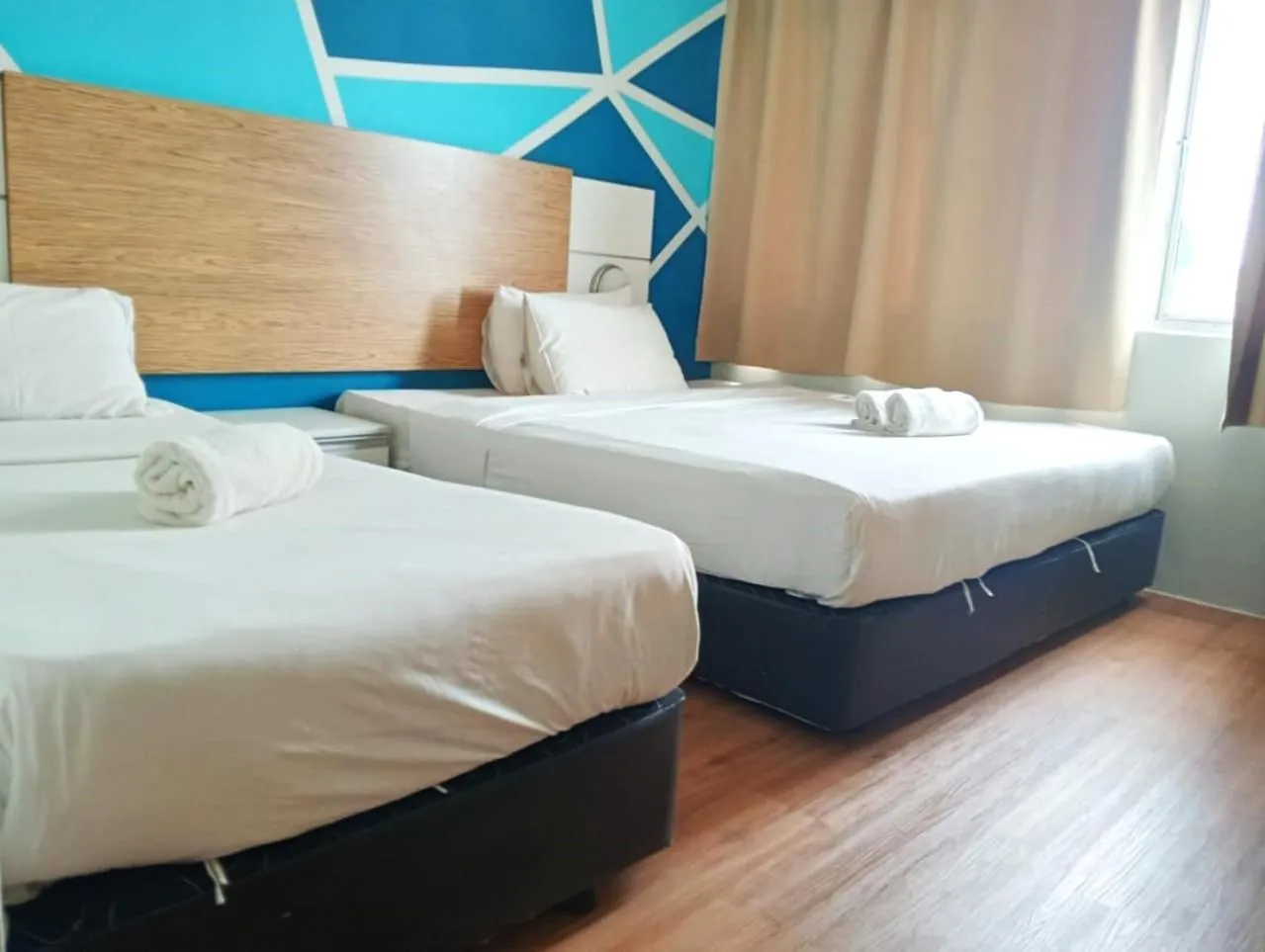Bed in BANGI BUSINESS Hotel