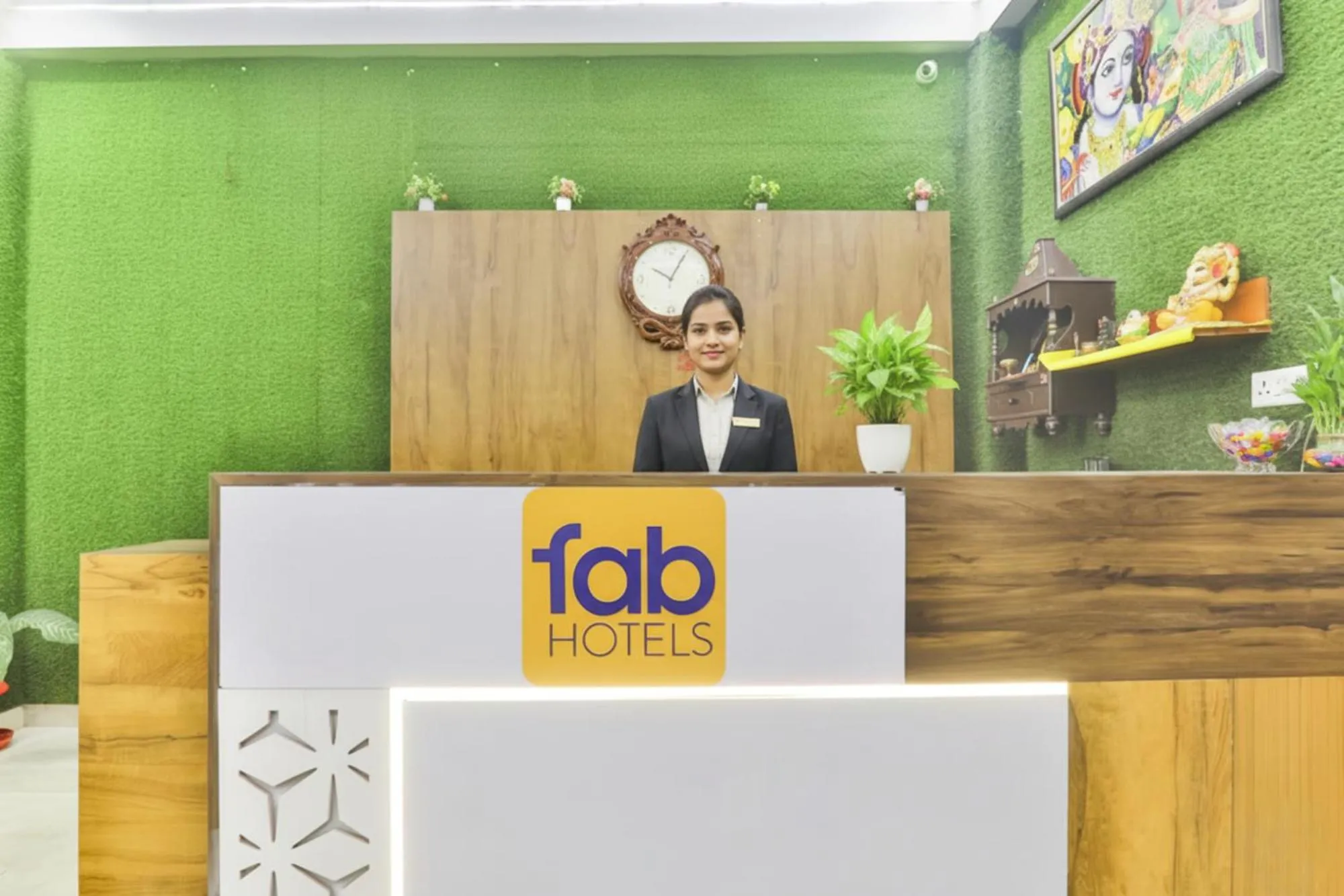 Lobby or reception in FabHotel Anant Inn