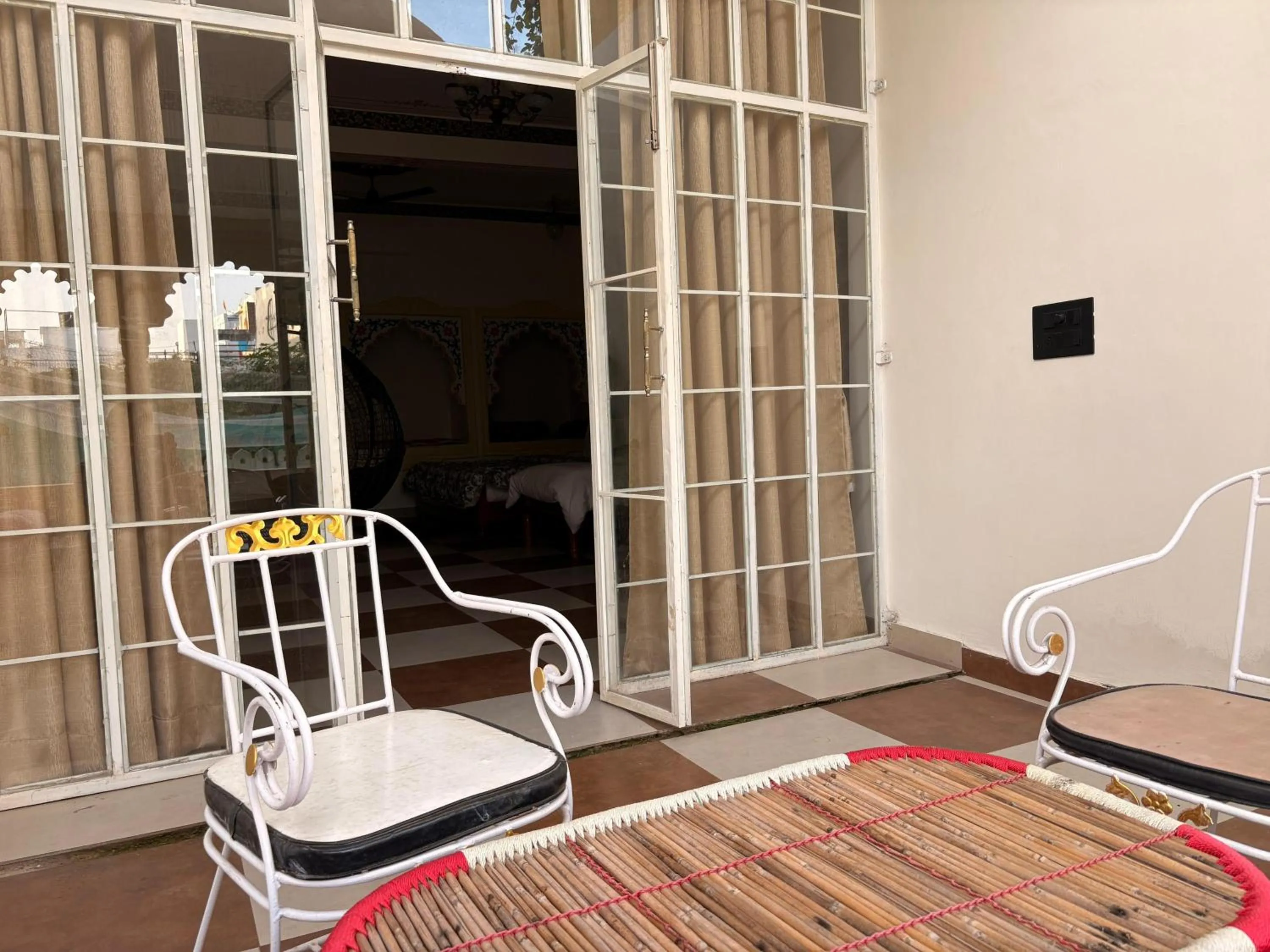 Balcony/Terrace in Hotel Ushaan Haveli