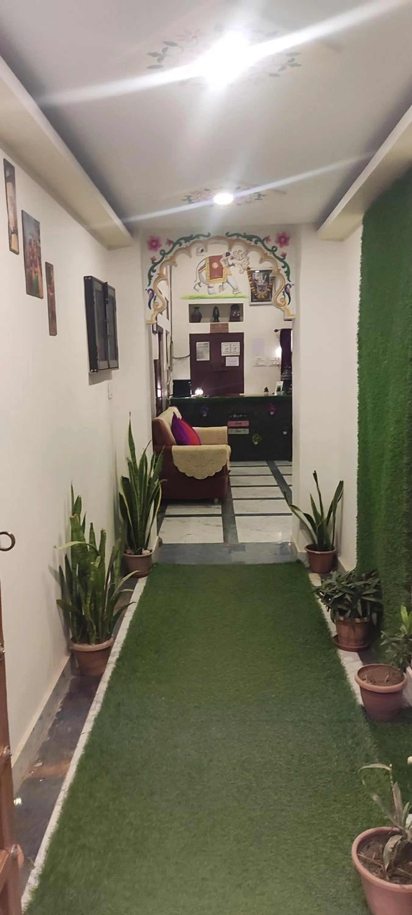 Facade/entrance in Hotel Ushaan Haveli