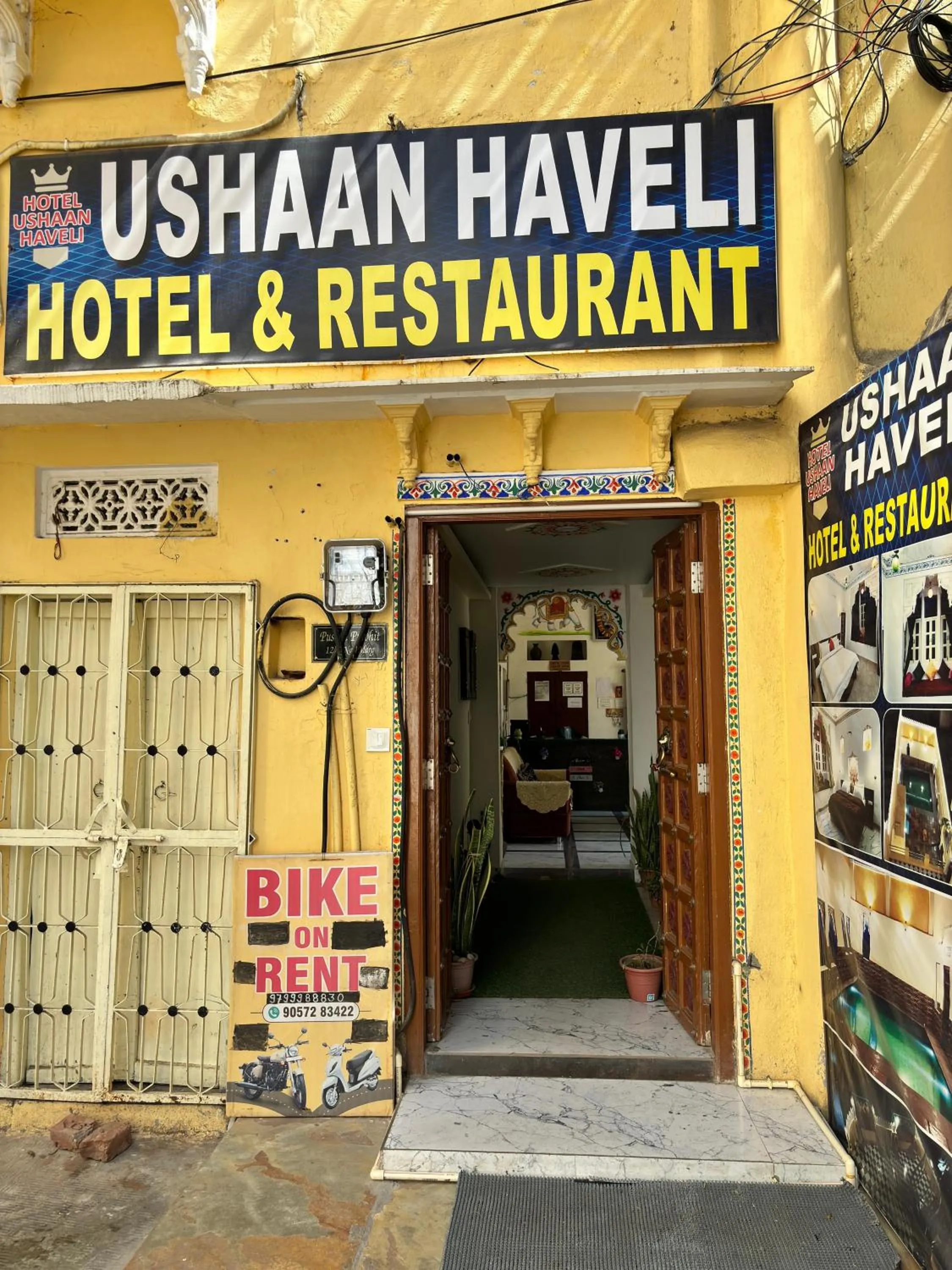 Facade/entrance in Hotel Ushaan Haveli