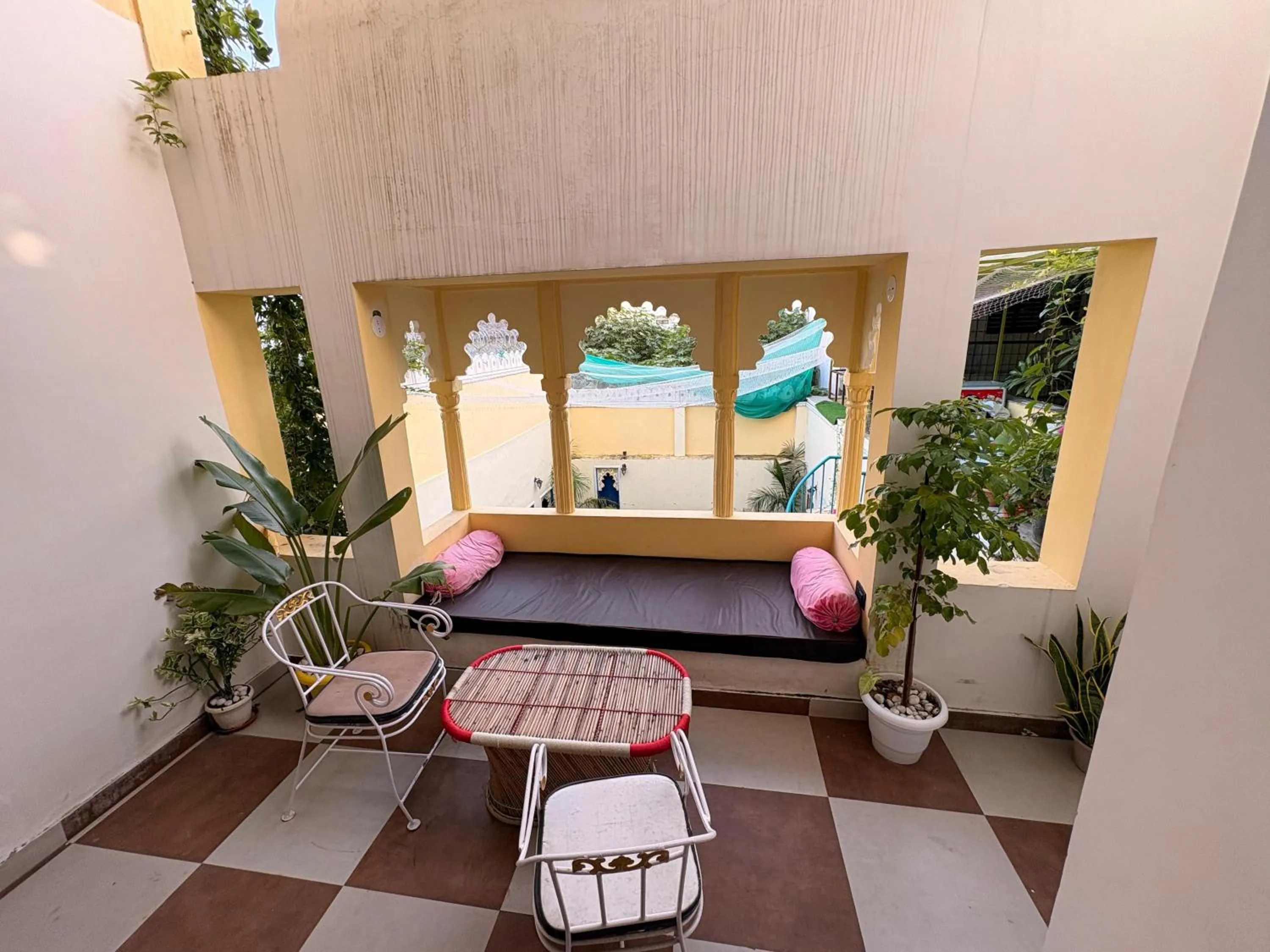 Balcony/Terrace in Hotel Ushaan Haveli