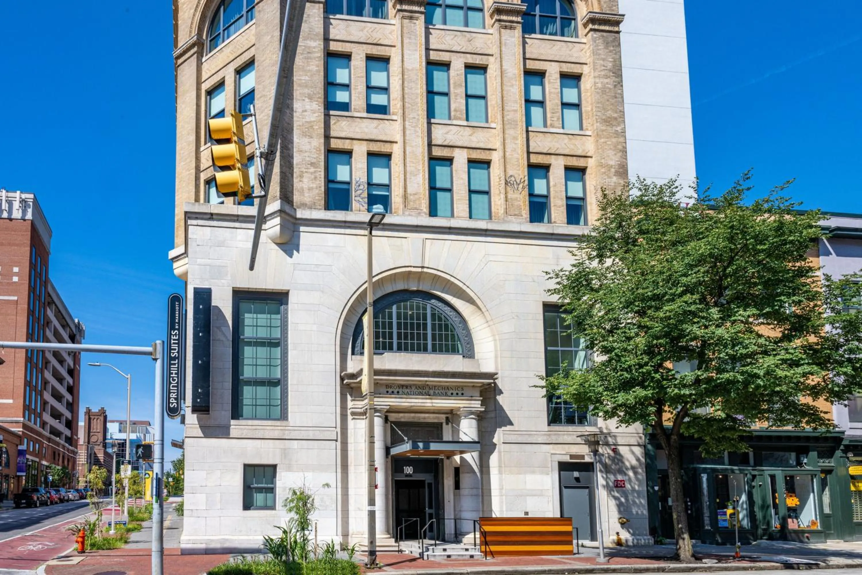 Property building in SpringHill Suites by Marriott Baltimore Downtown Convention Center Area