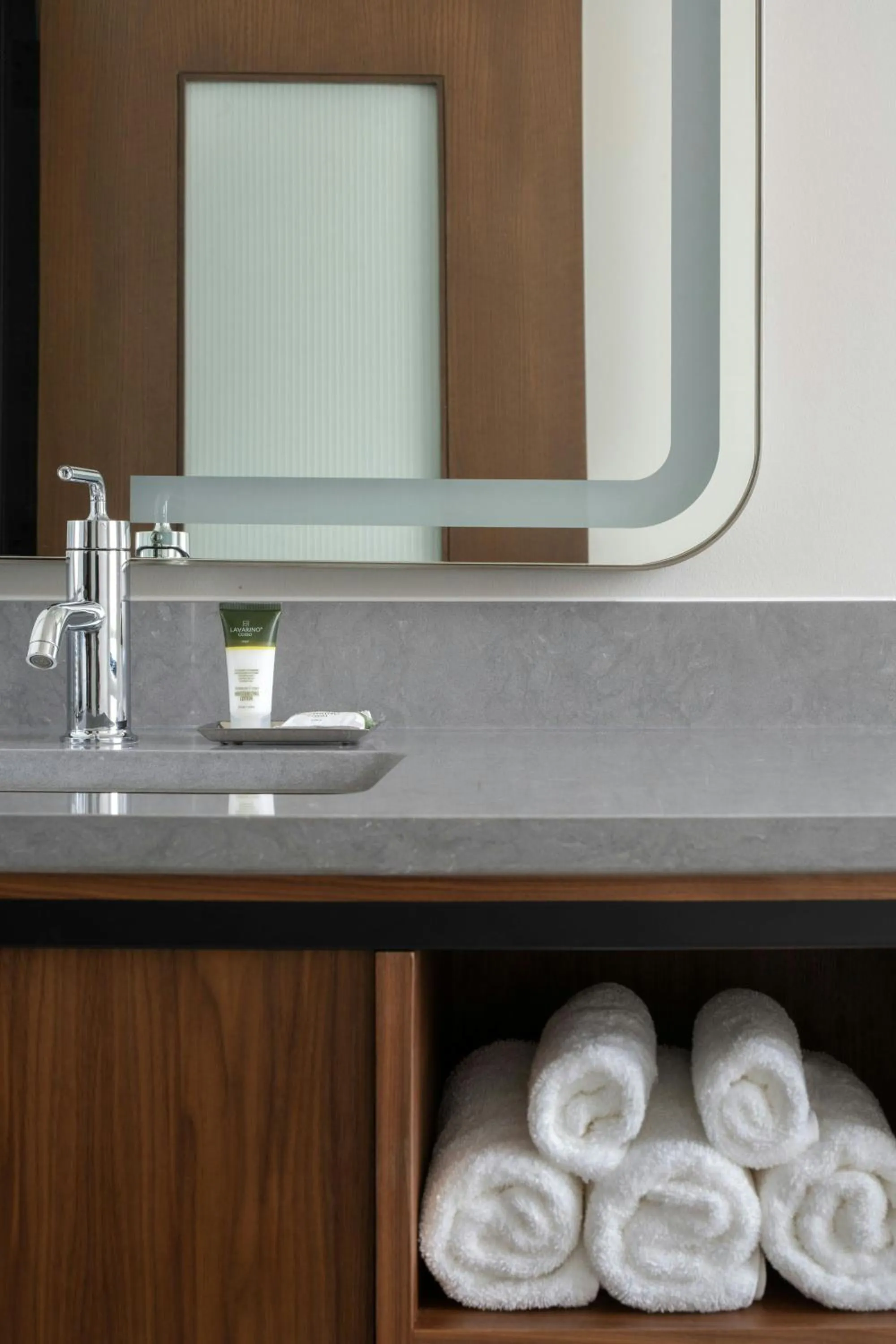 Bathroom in Hotel Forty Five, Macon, a Tribute Portfolio Hotel