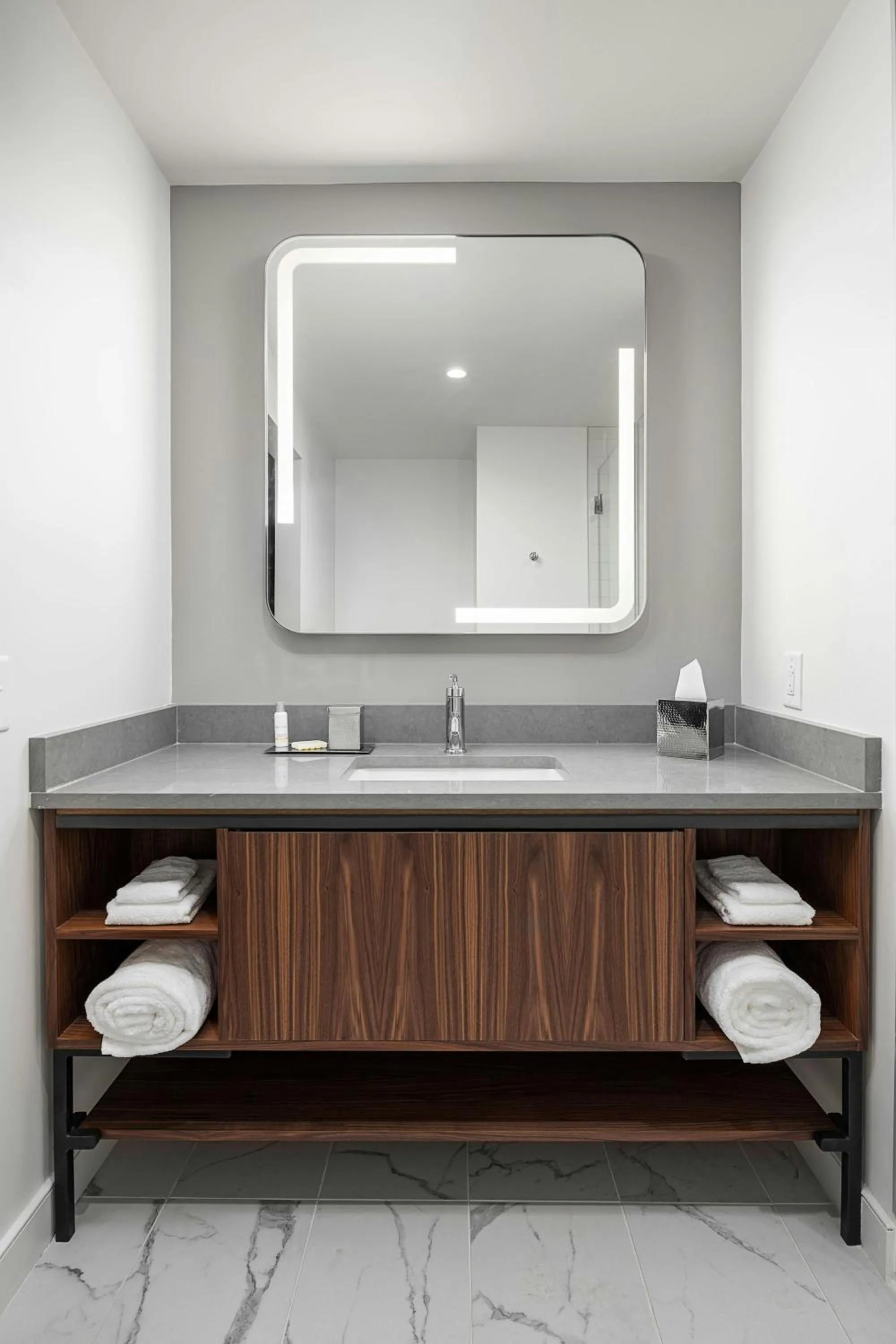 Bathroom in Hotel Forty Five, Macon, a Tribute Portfolio Hotel