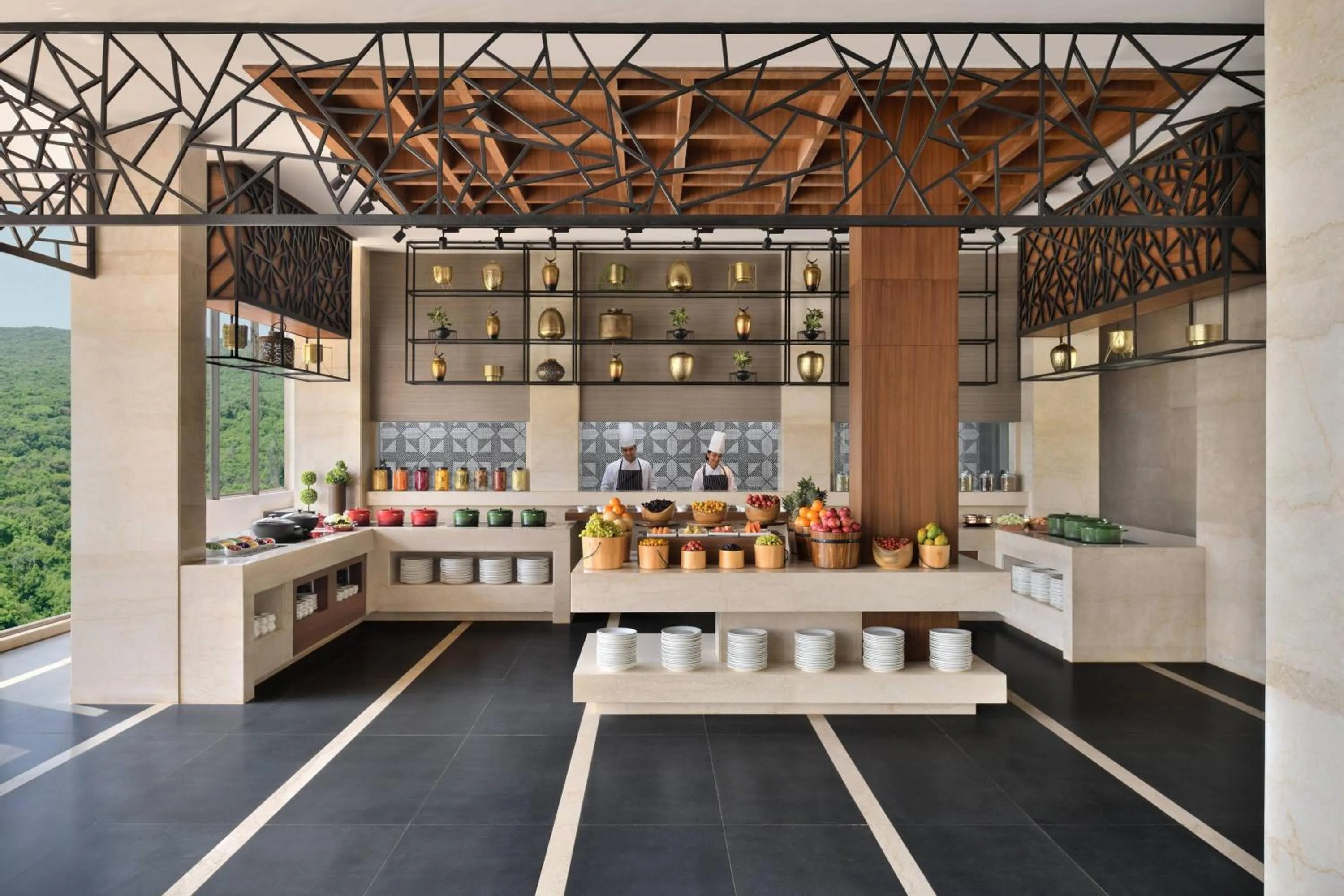 Kitchen or kitchenette in Courtyard by Marriott Mahabaleshwar