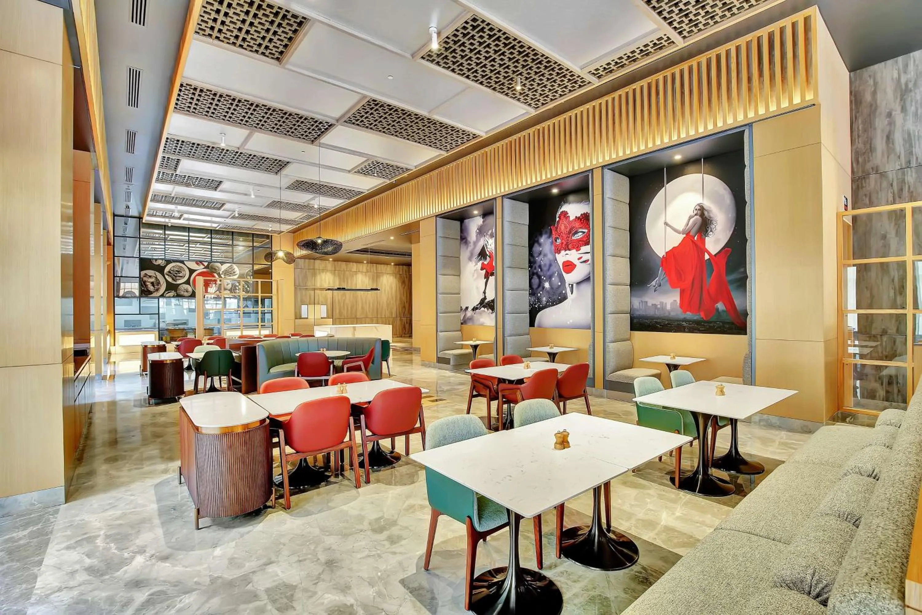 Restaurant/places to eat in Radisson RED Chandigarh Mohali