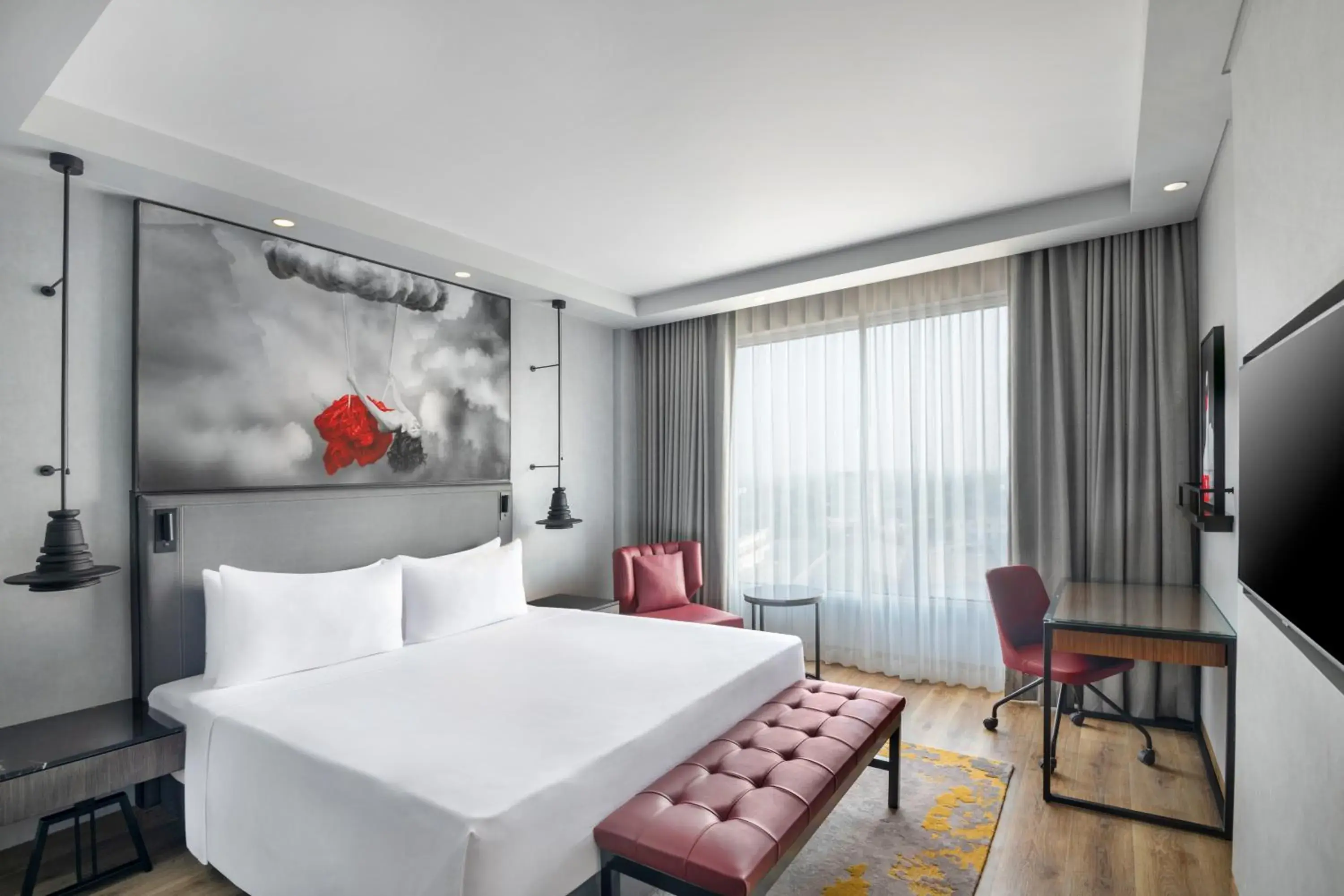 Standard Double or Twin room with 10% discount on Food and Soft Beverage in Radisson RED Chandigarh Mohali Standard Double or Twin room with 10% discount on Food and Soft Beverage in Radisson RED Chandigarh Mohali