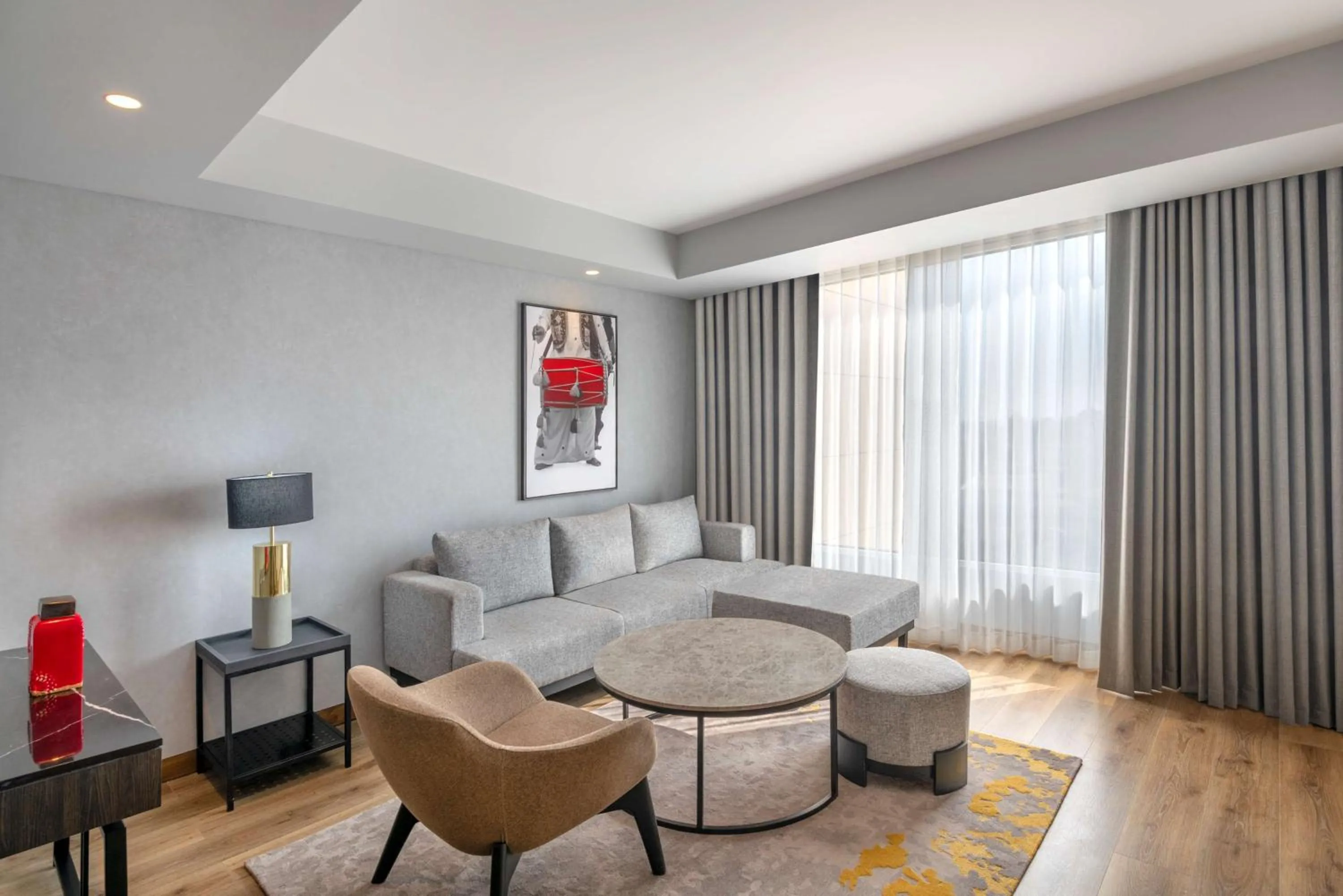 Photo of the whole room in Radisson RED Chandigarh Mohali