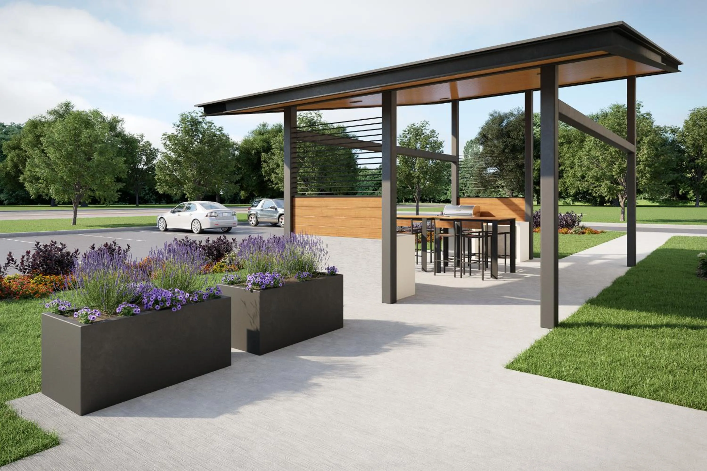 Patio in Candlewood Suites - Columbia by IHG