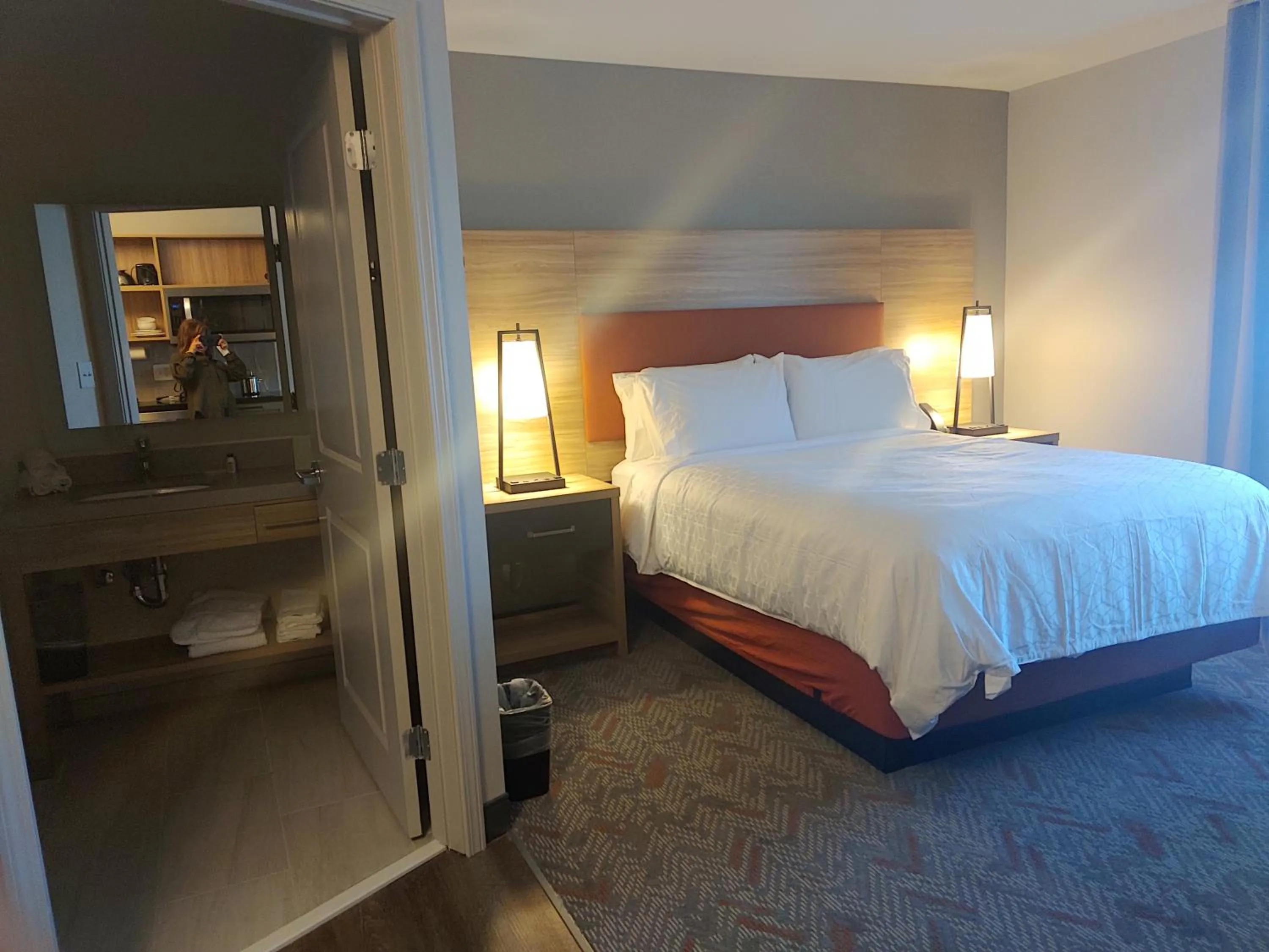 Bed in Candlewood Suites - Columbia by IHG