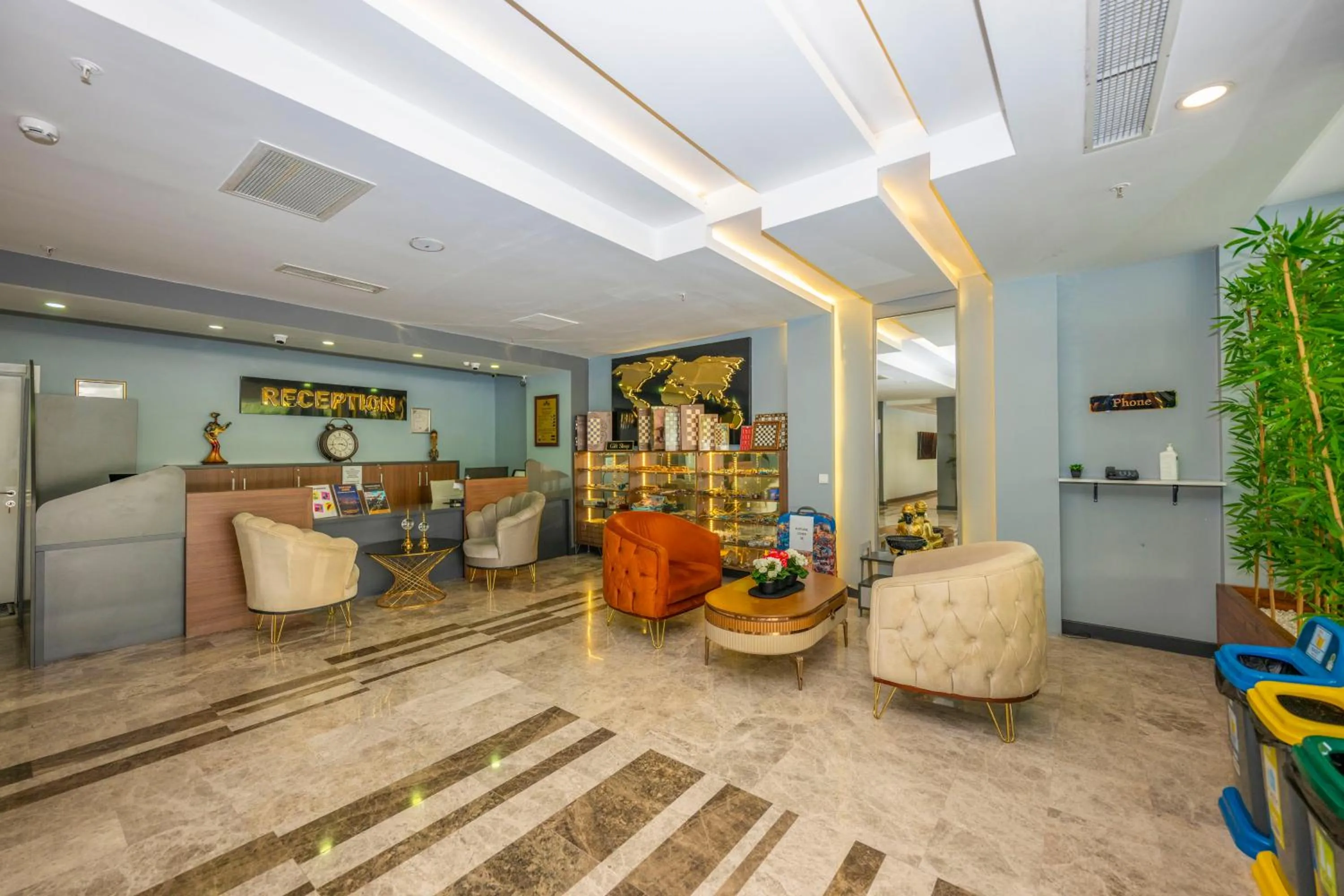 Lobby or reception in Litros Hotel & Spa