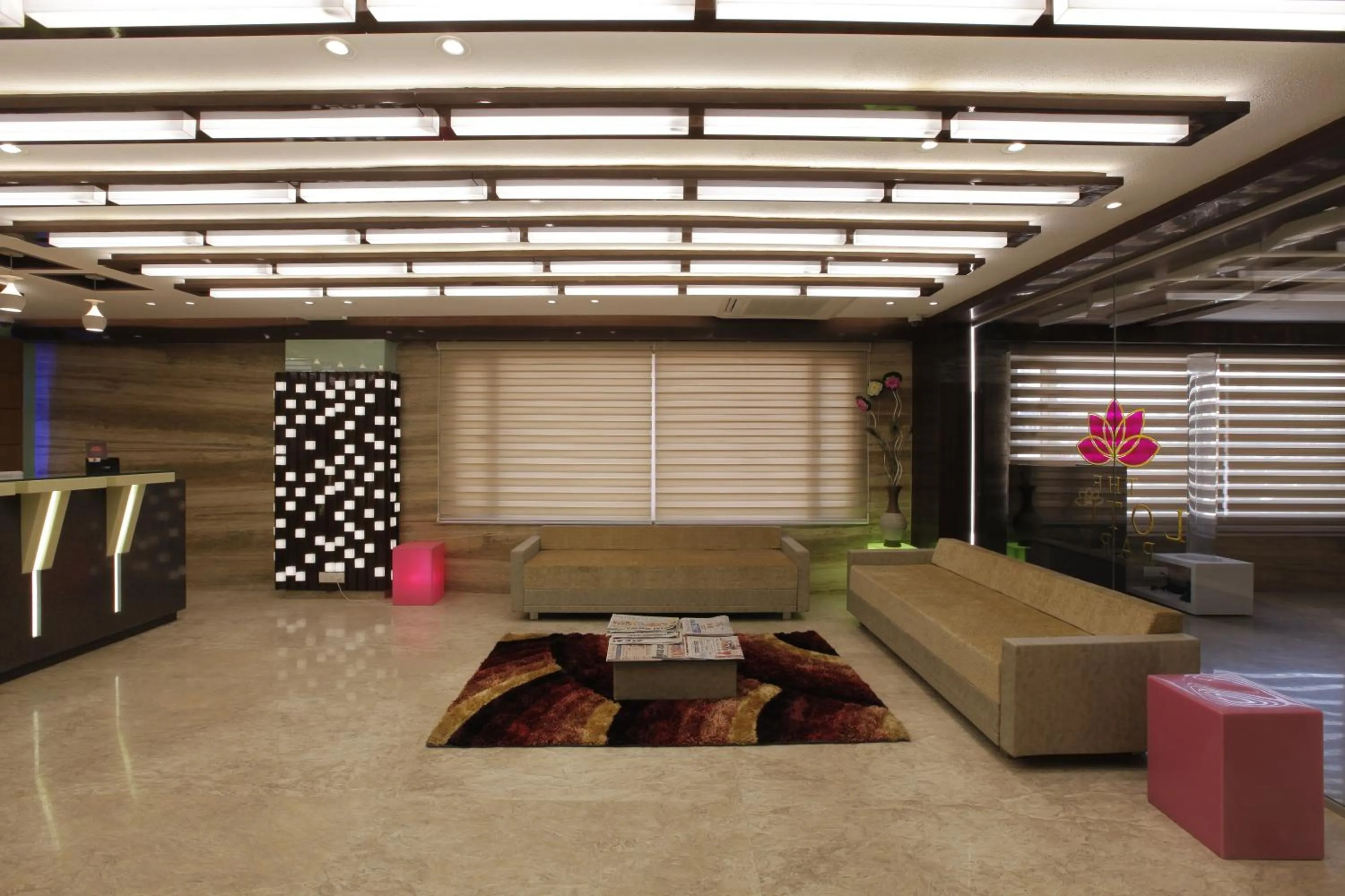 Lobby or reception in HOTEL THE LOTUS PARK