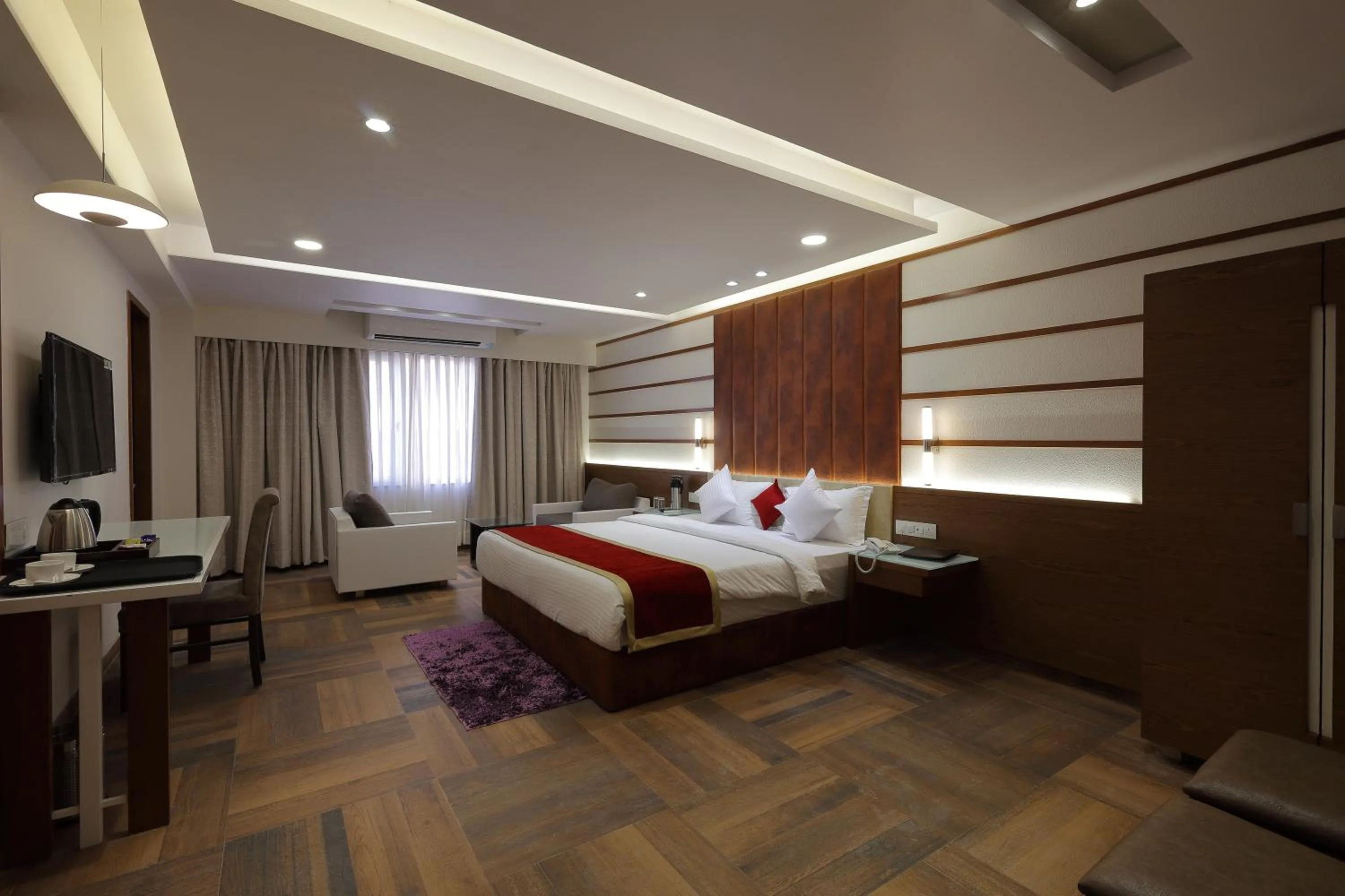 Photo of the whole room, Bed in HOTEL THE LOTUS PARK