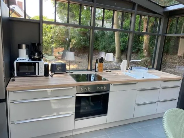Kitchen or kitchenette in Villa Lohengrin Zinnowitz