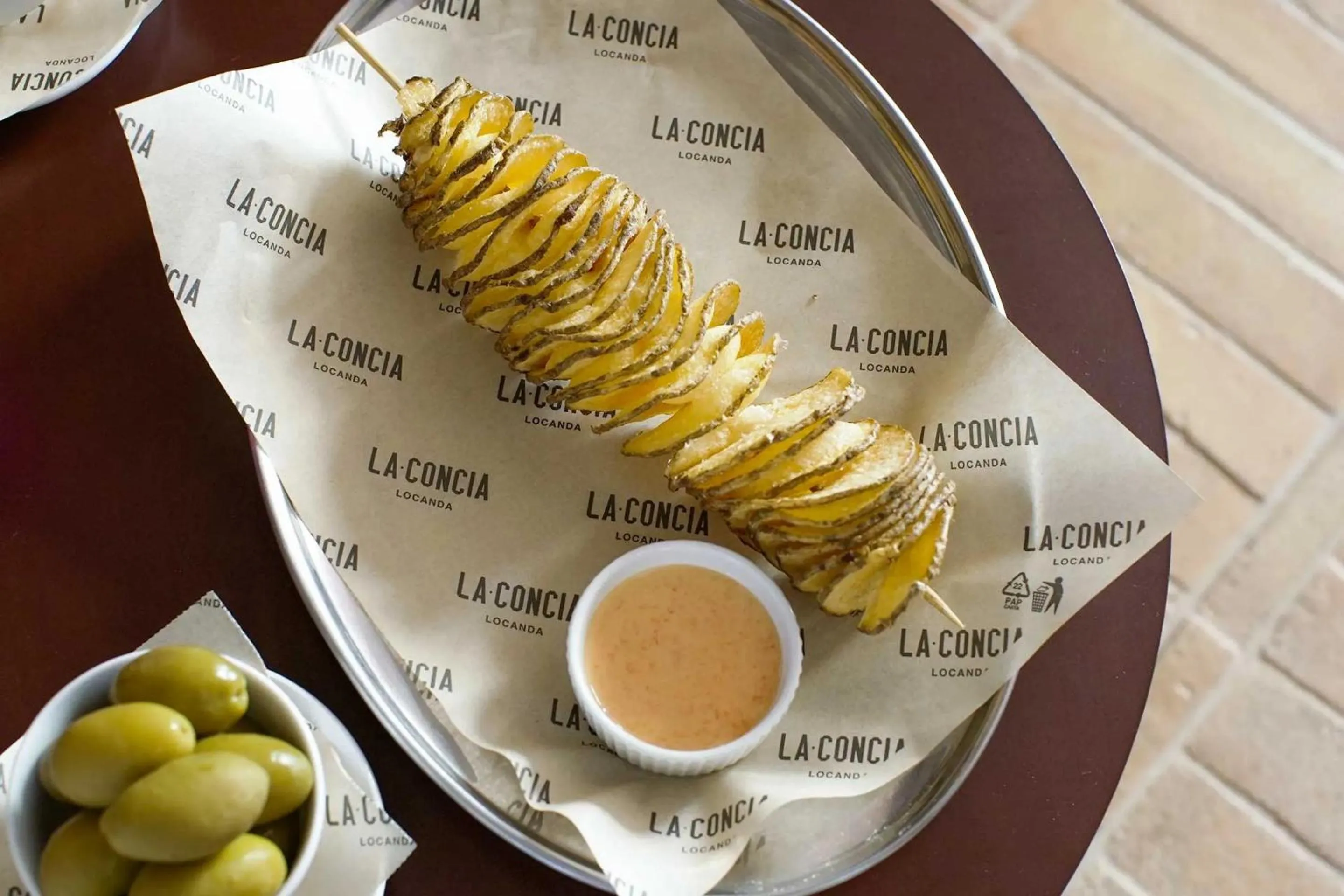 Food and drinks in Locanda La Concia