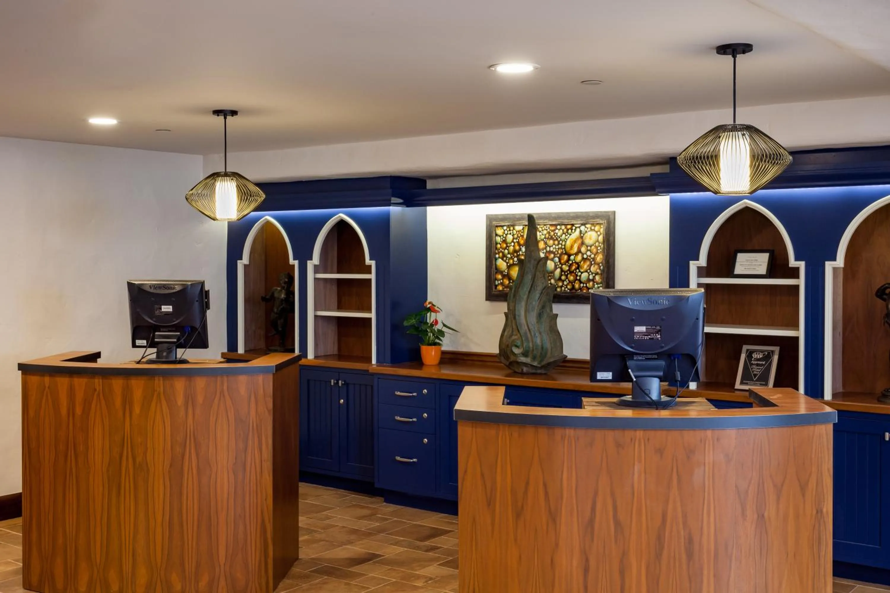 Lobby or reception in Hotel Pacific