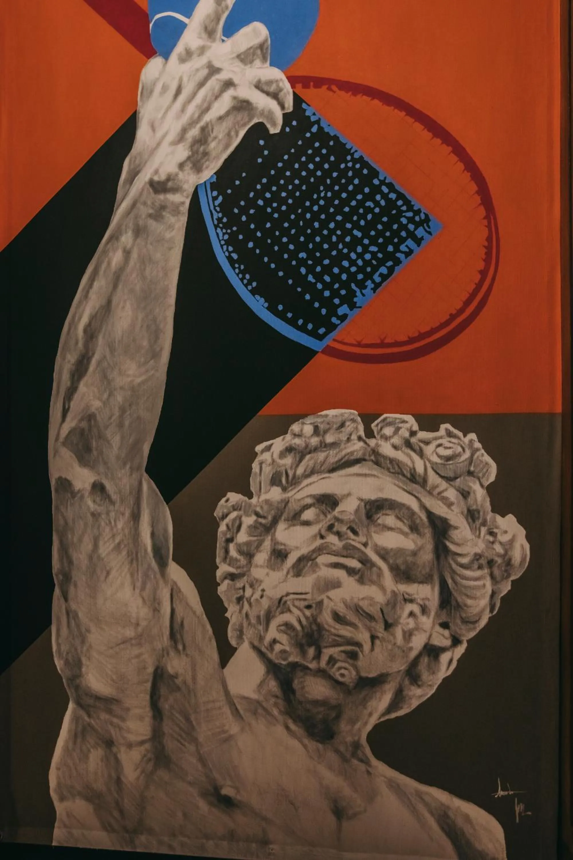 Decorative detail in Torel Royal Court