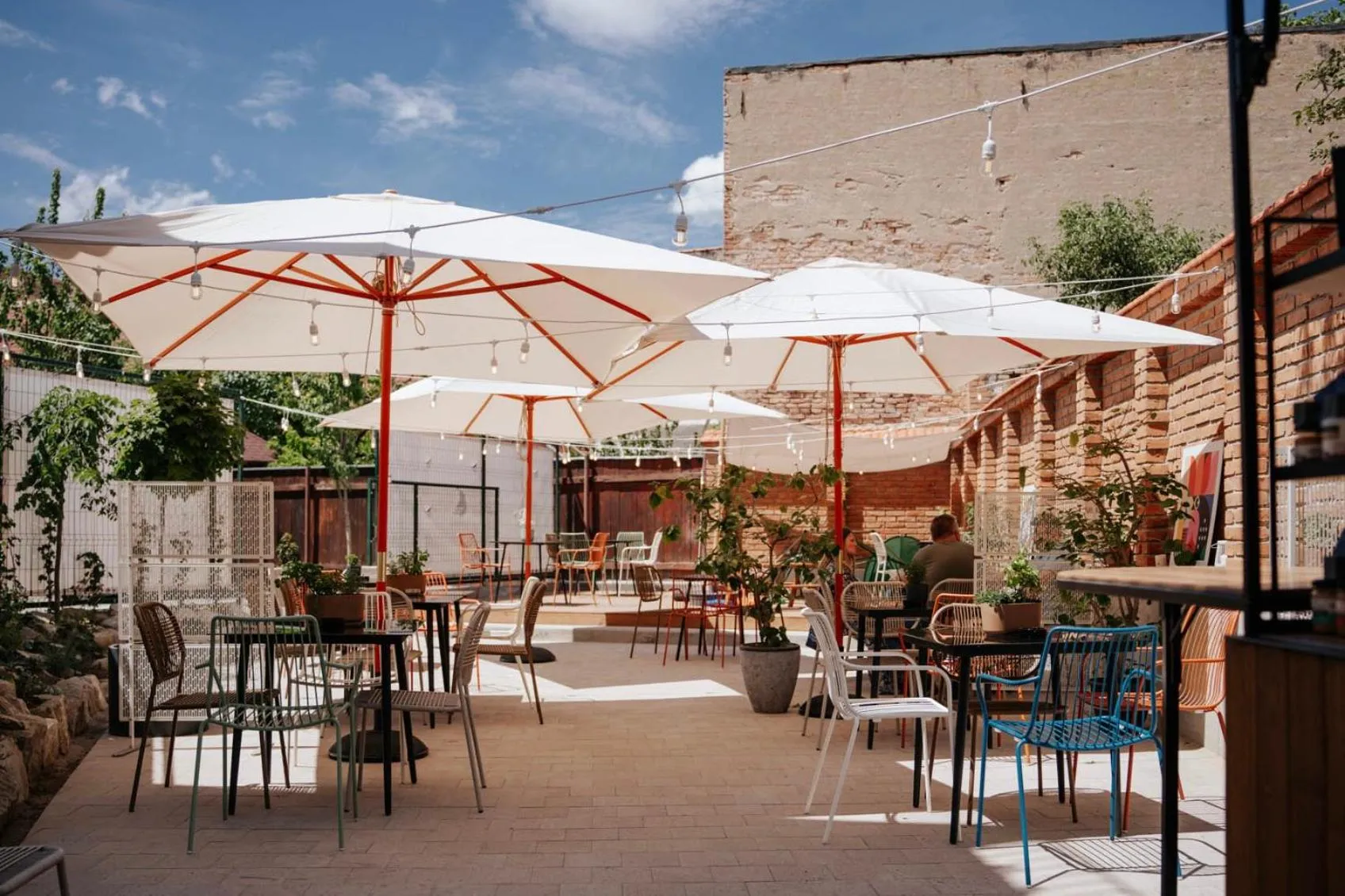 Patio in Isabella Boutique Hotel