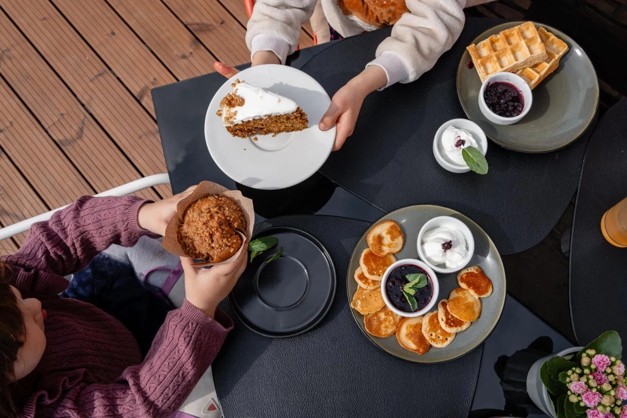 Patio in Isabella Boutique Hotel