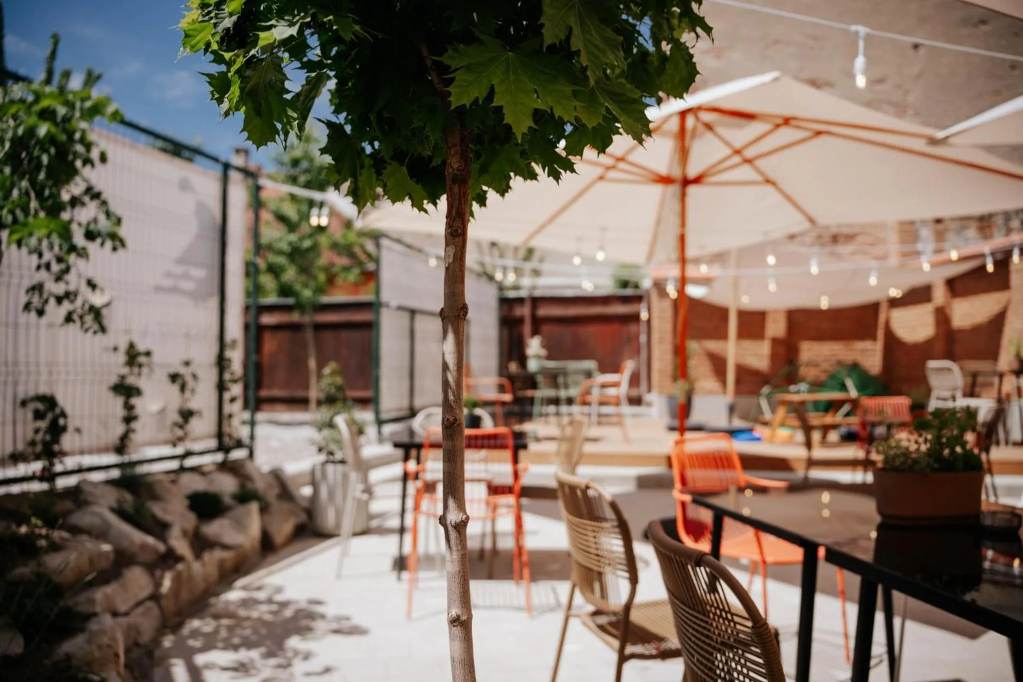 Patio in Isabella Boutique Hotel