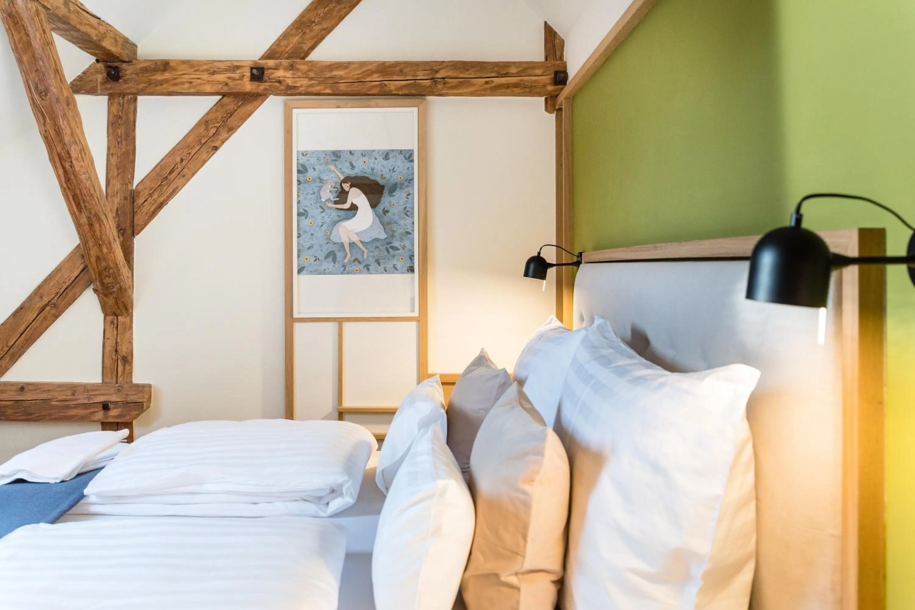 Bed in Isabella Boutique Hotel