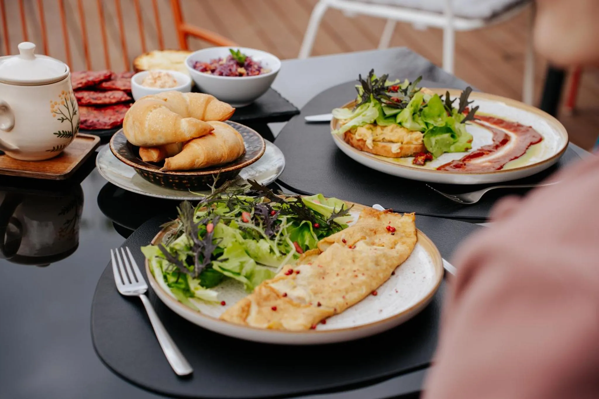 Patio in Isabella Boutique Hotel