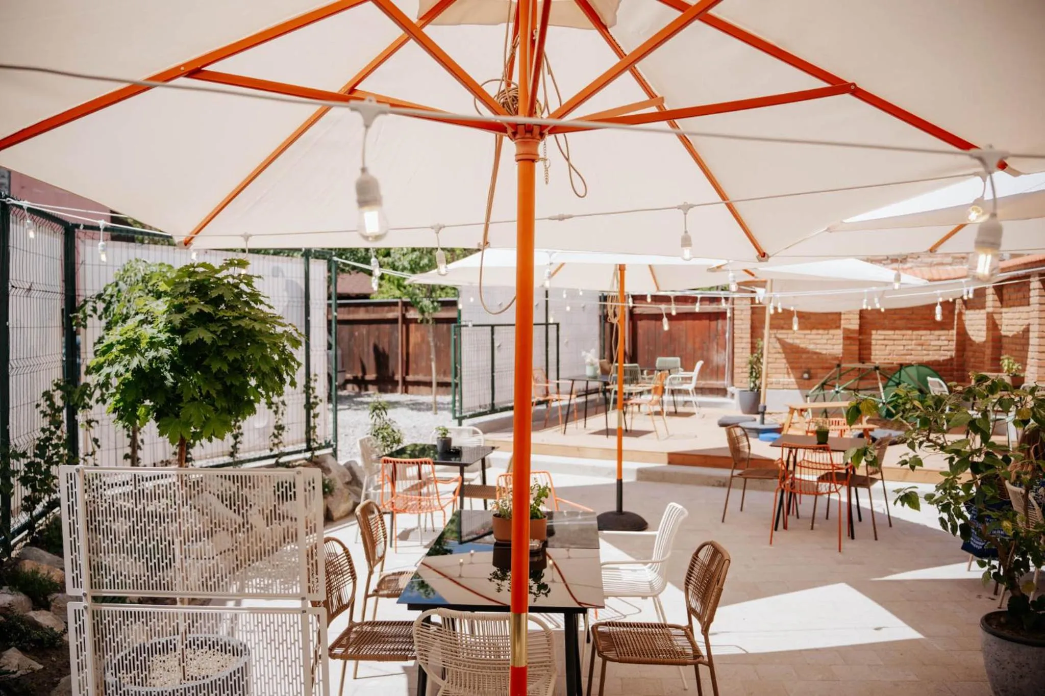 Patio in Isabella Boutique Hotel