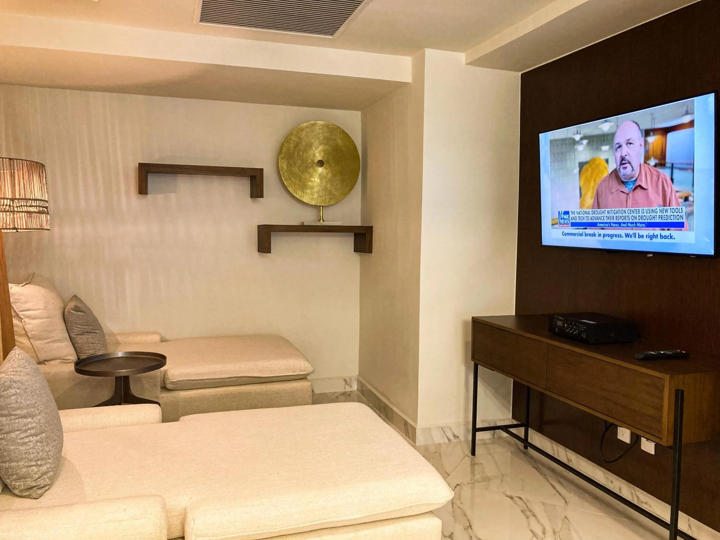 Bed in Wyndham Grand Cancun All Inclusive Resort & Villas