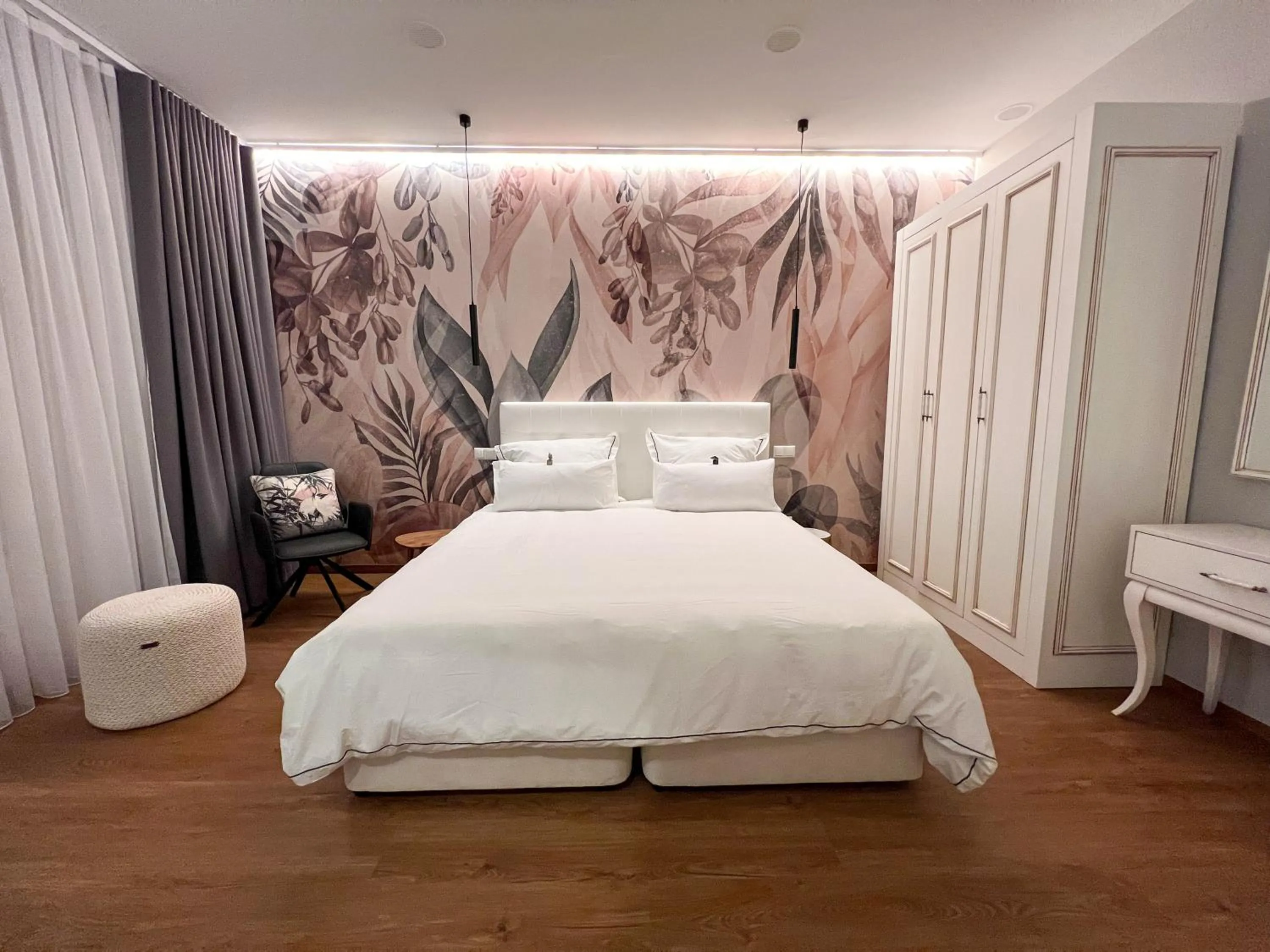 Bed in The Kepos Hotel Erlangen