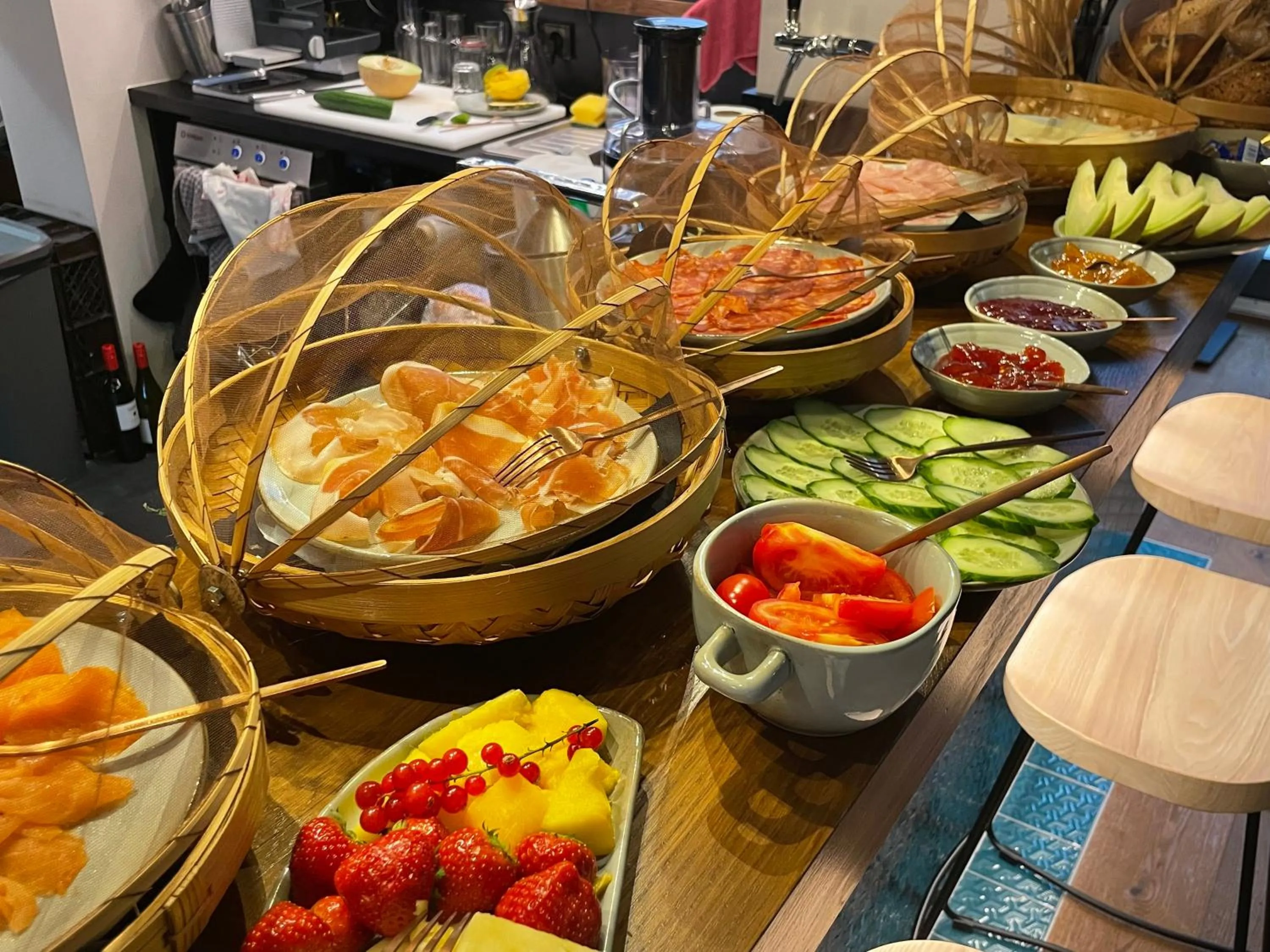 Breakfast in The Kepos Hotel Erlangen